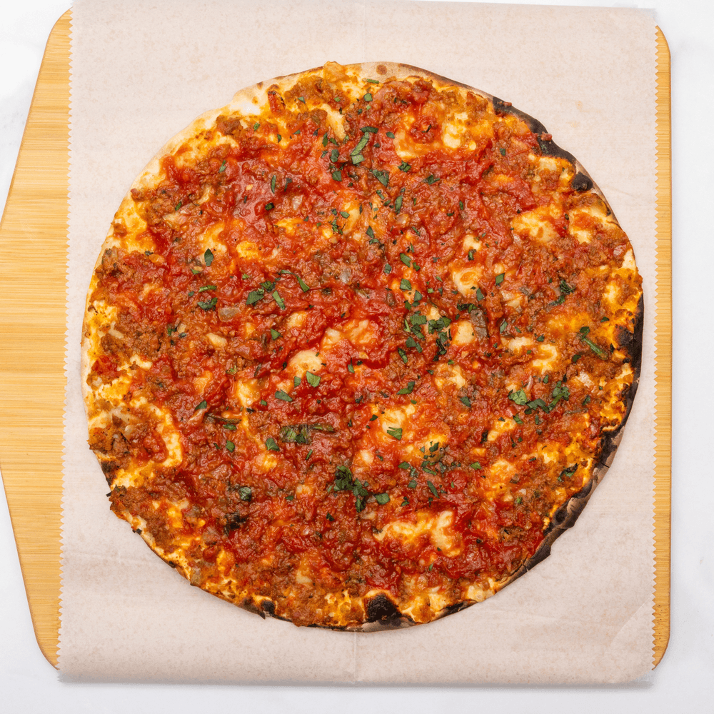 Vegan Lahmajun Pizza