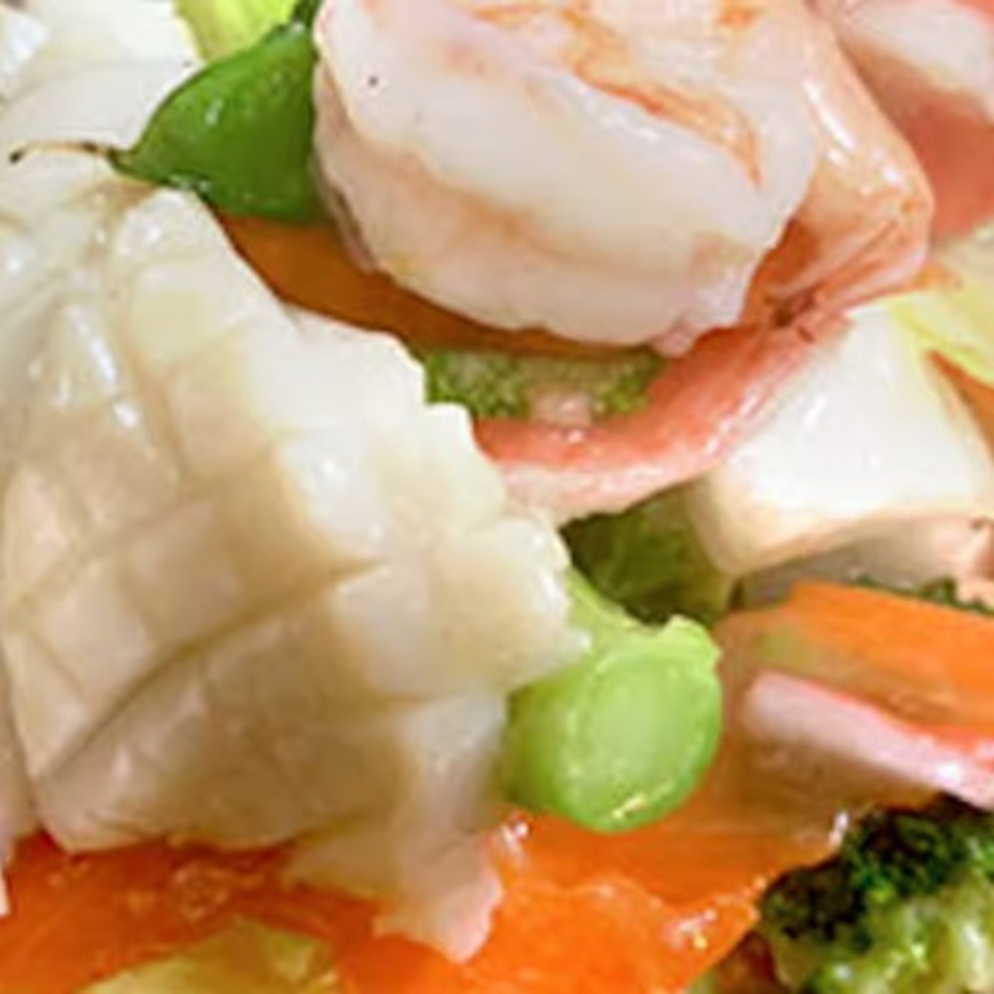 Calamari with Mixed Veggies