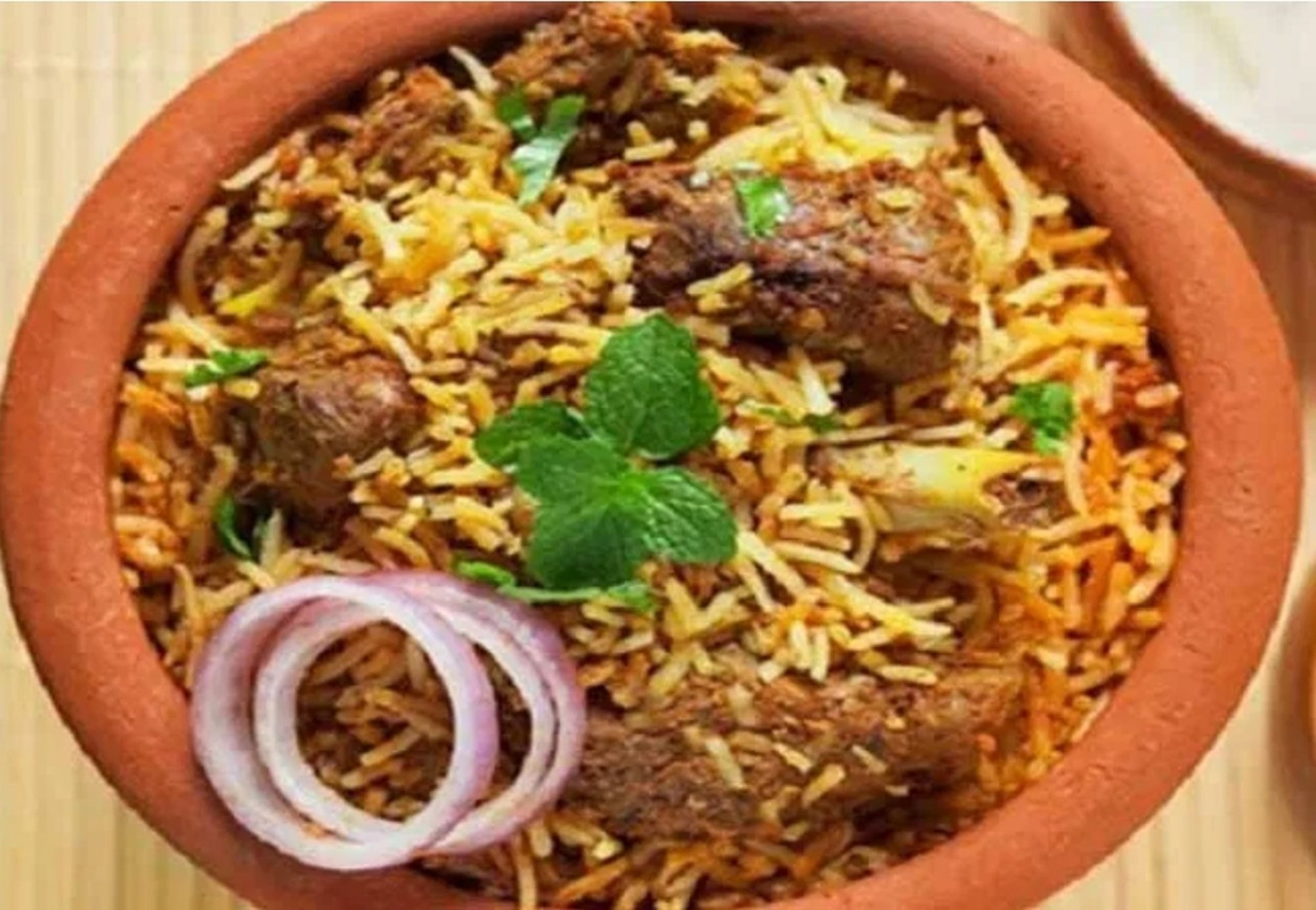 Gongura Goat Biryani