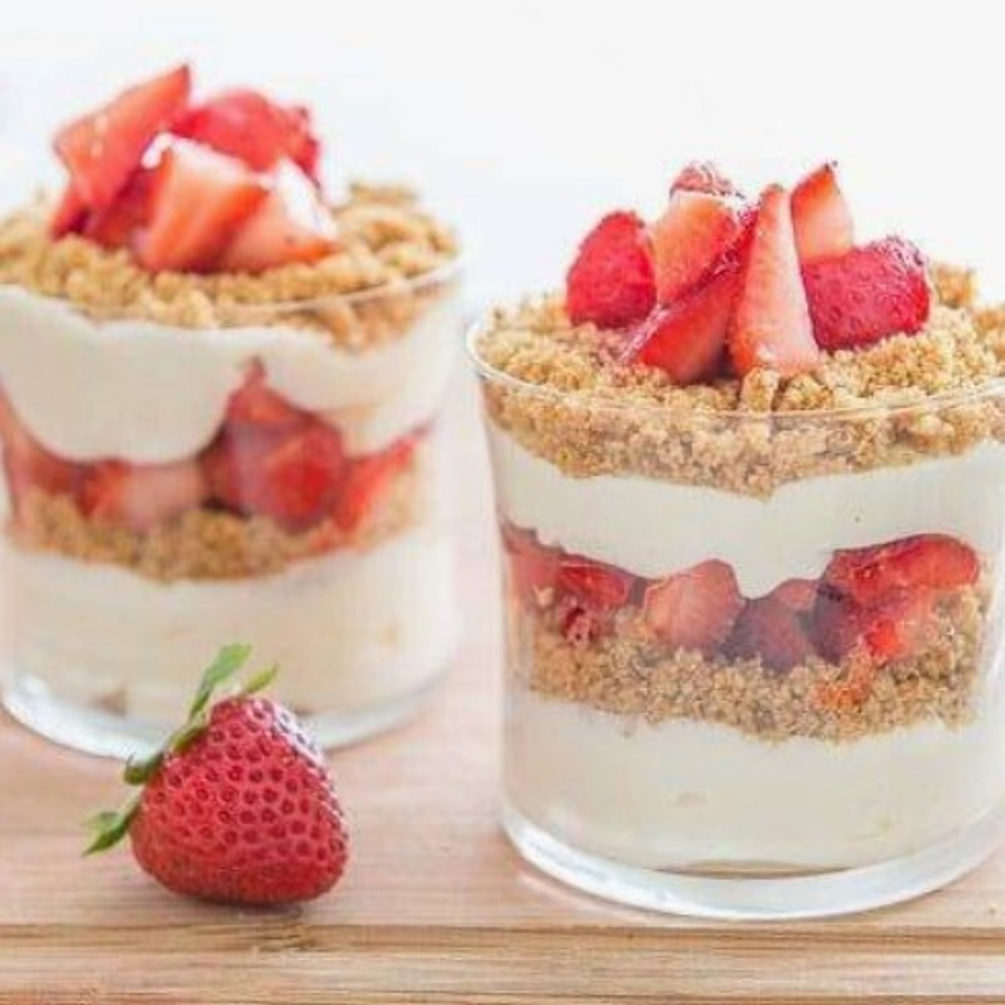 Strawberry Cream Pie Seasonal