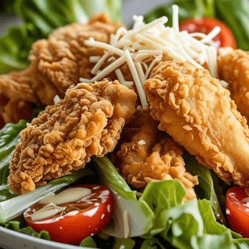 Crispy Chicken Salad