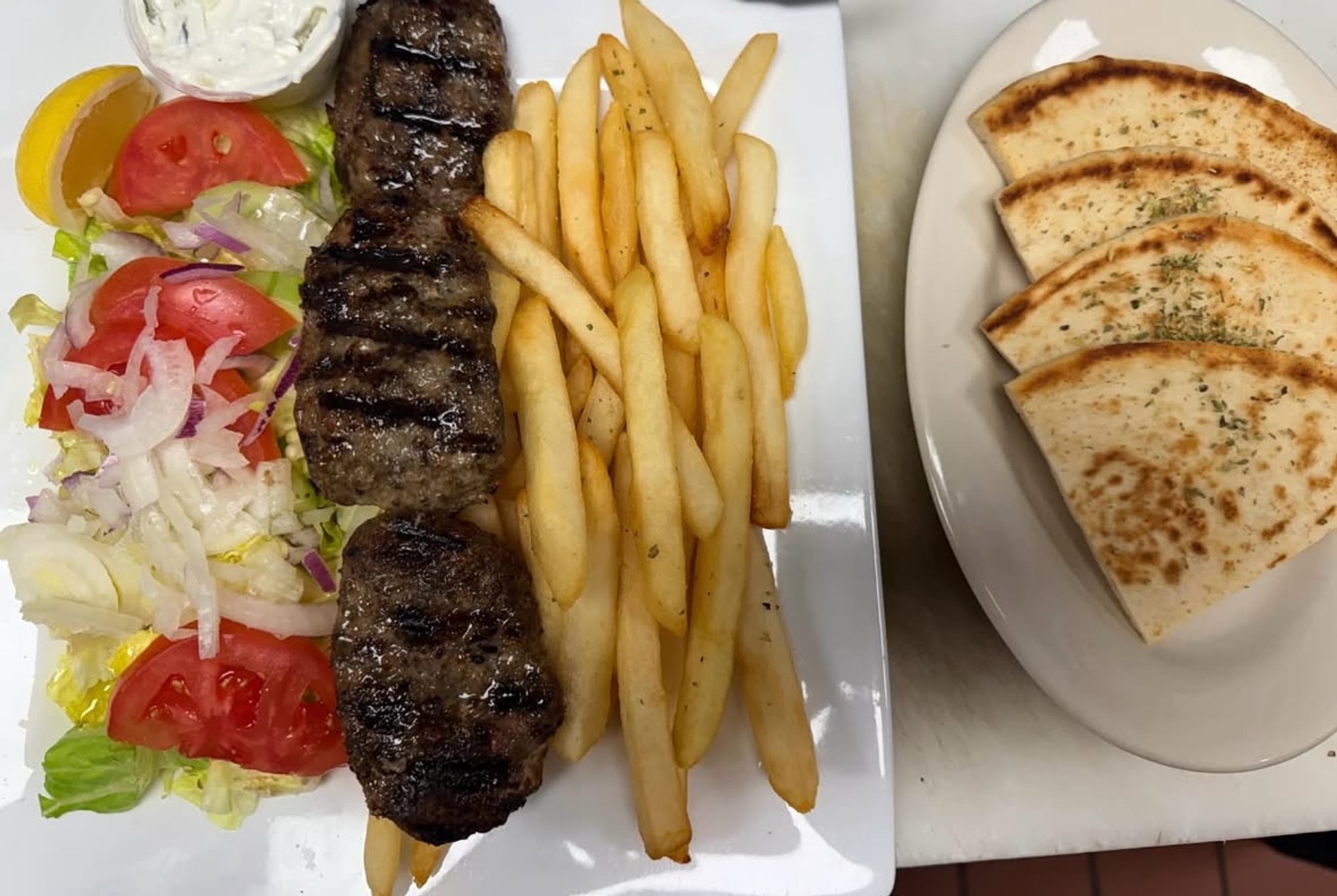 Beefteki plated