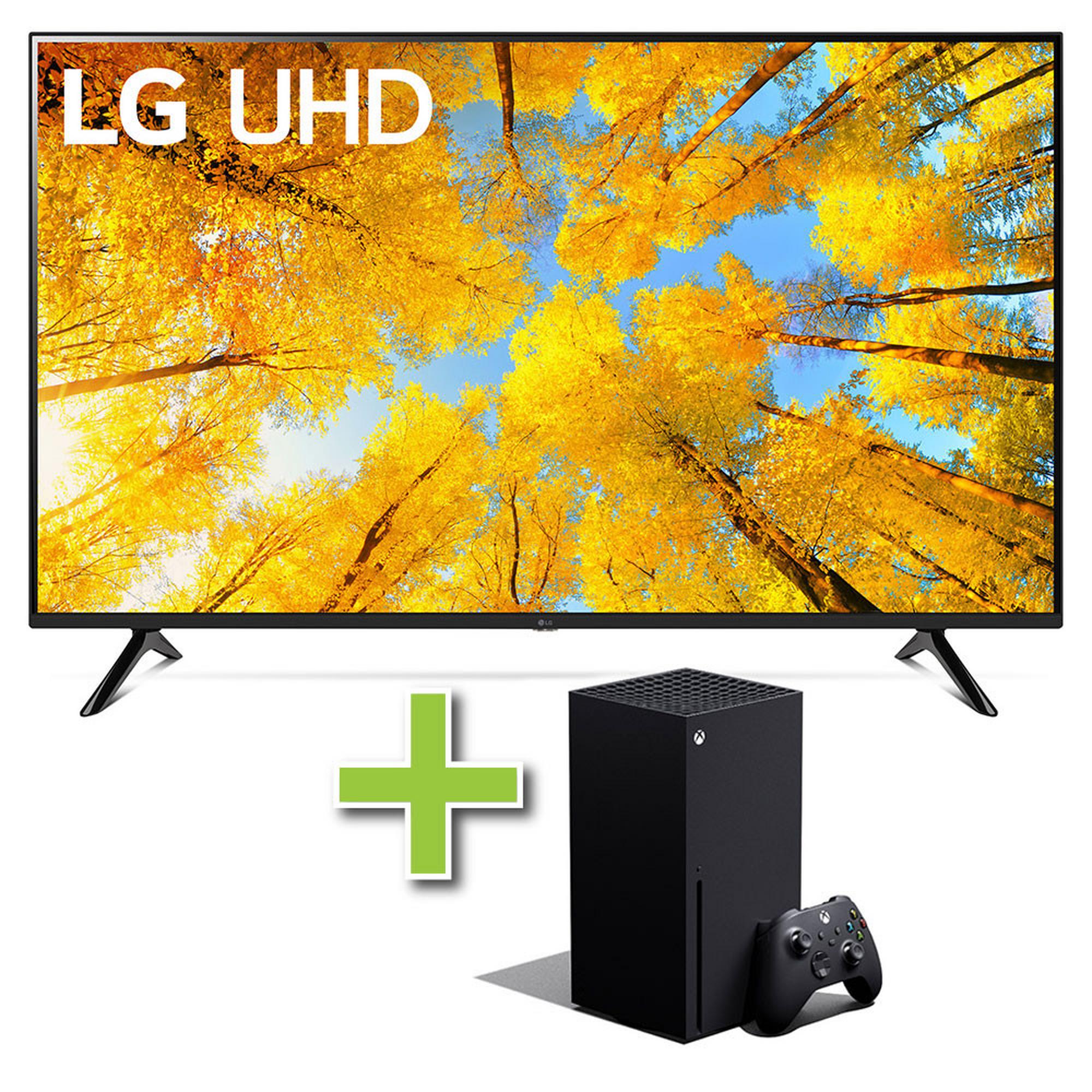 75" LG AI ThinQ 4K Ultra HD Smart TV & Xbox Series X 1TB Console