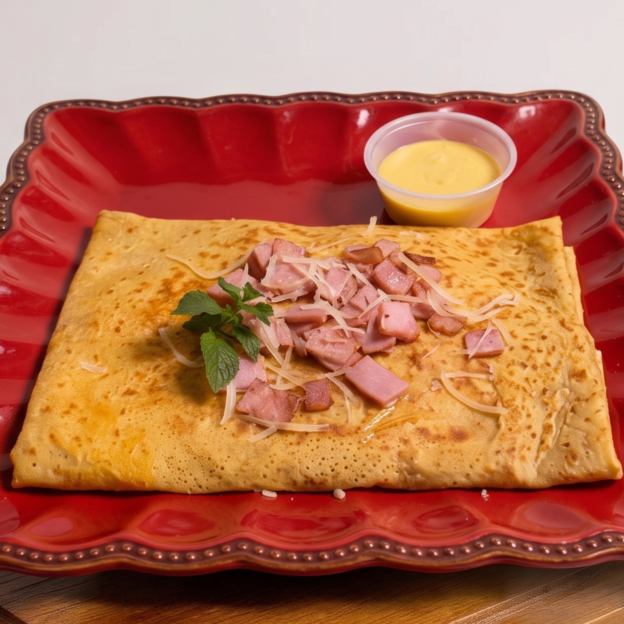 Cheese Ham Crepe