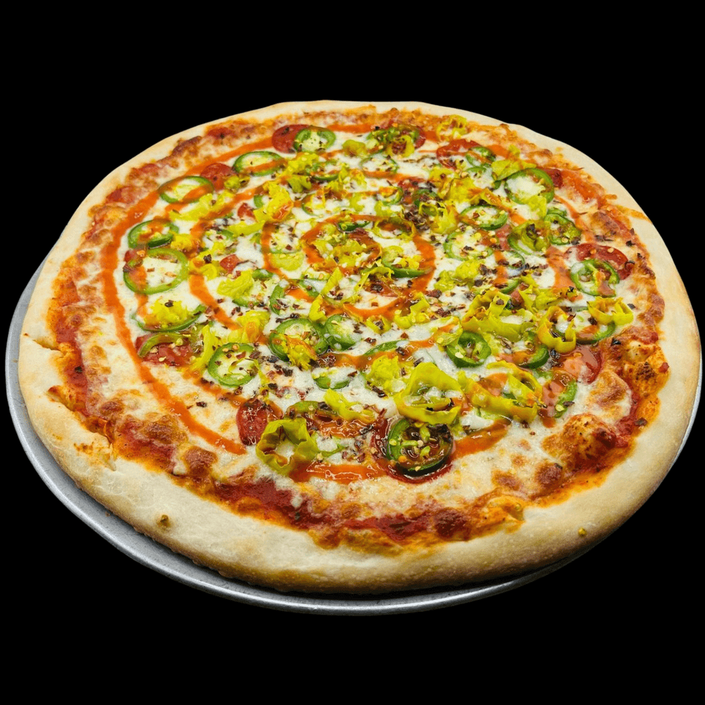 Flame Thrower Pizza