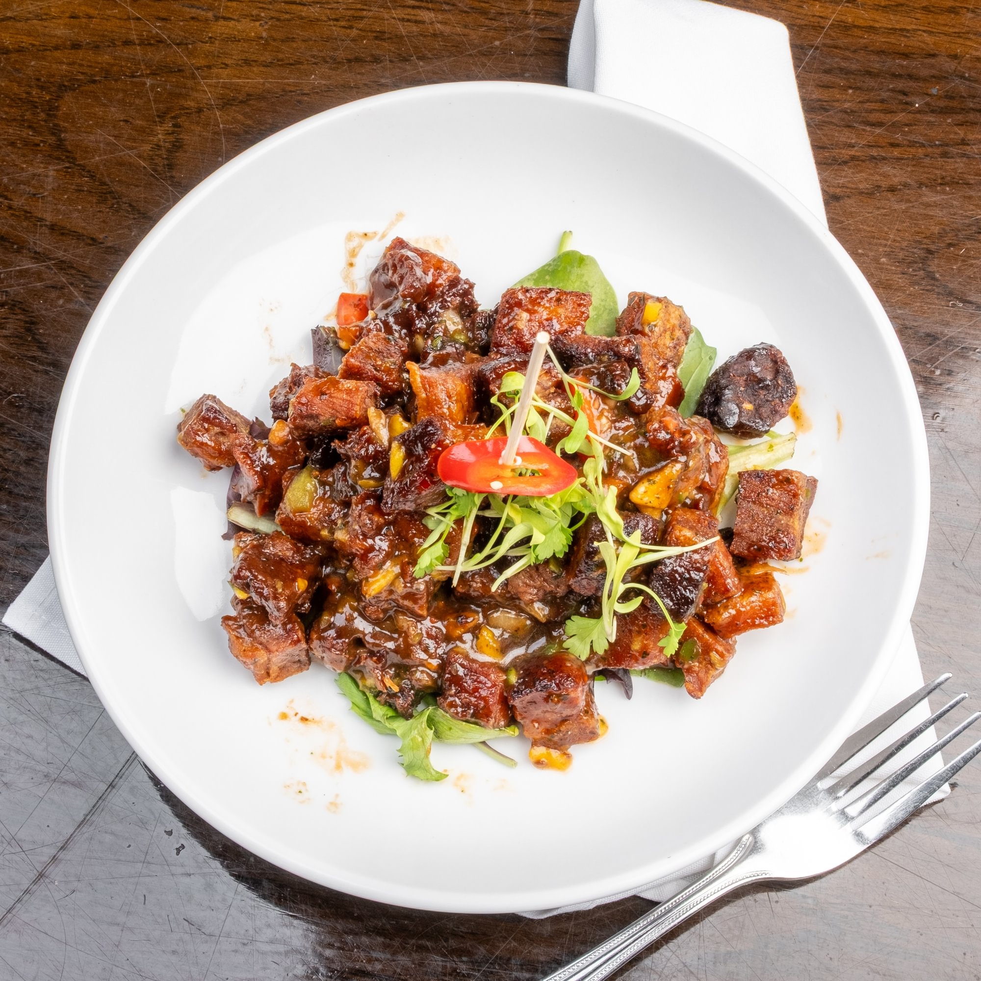 Pork Belly Cracklings