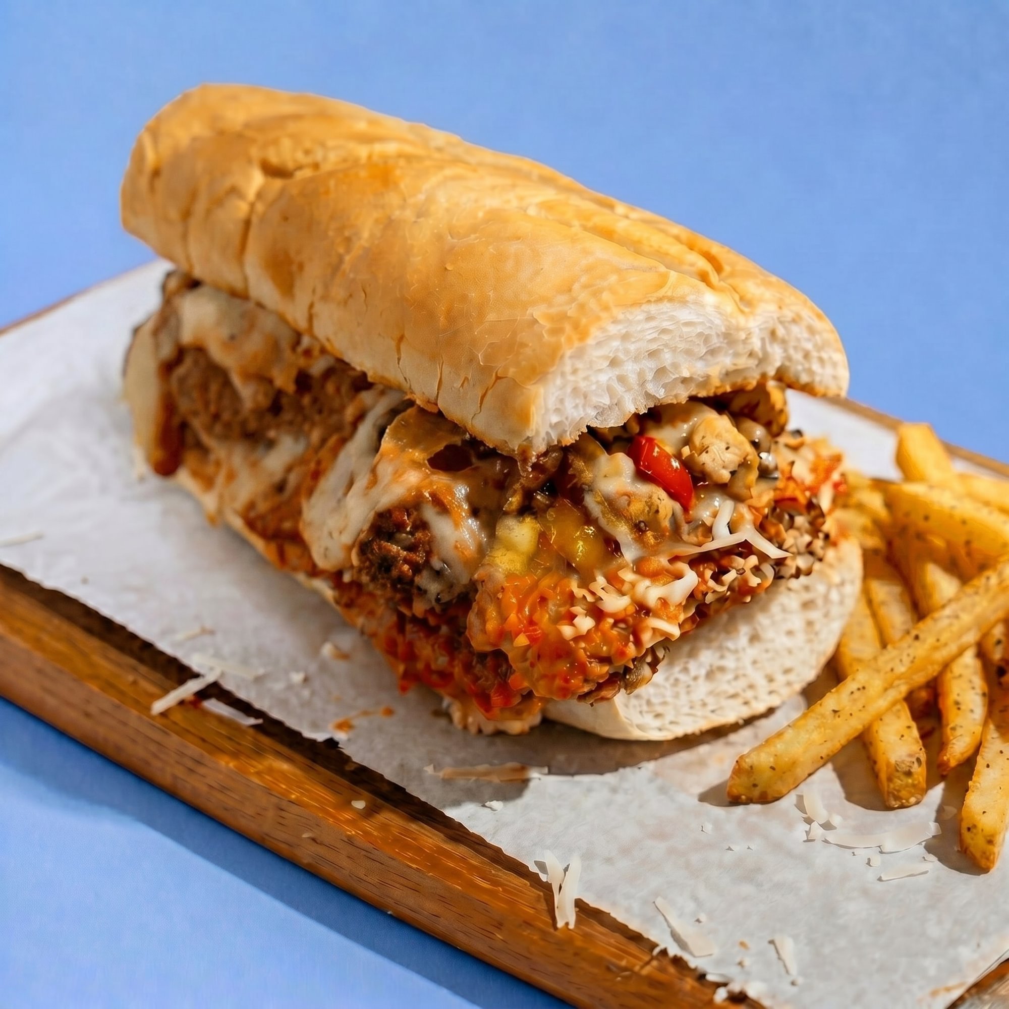 Chicken Parmigiana Hot Sub