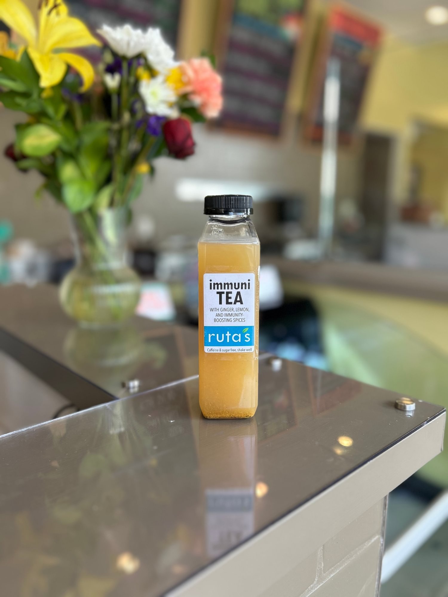 Iced ImmuniTea (Caffeine + Sugar Free)