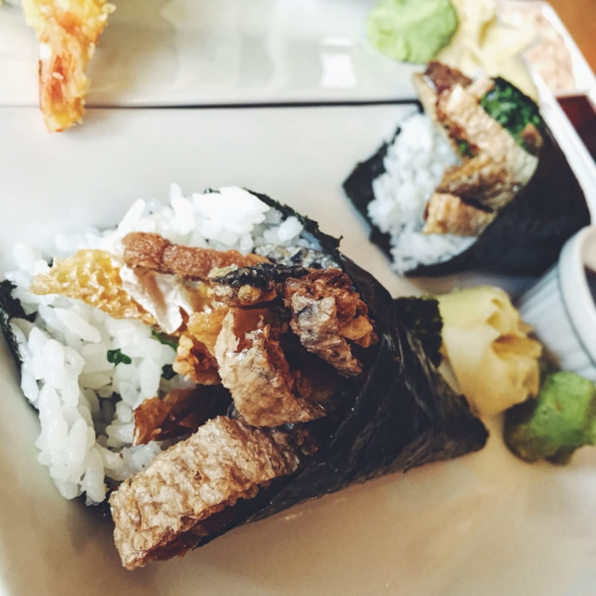 Salmon Skin Temaki