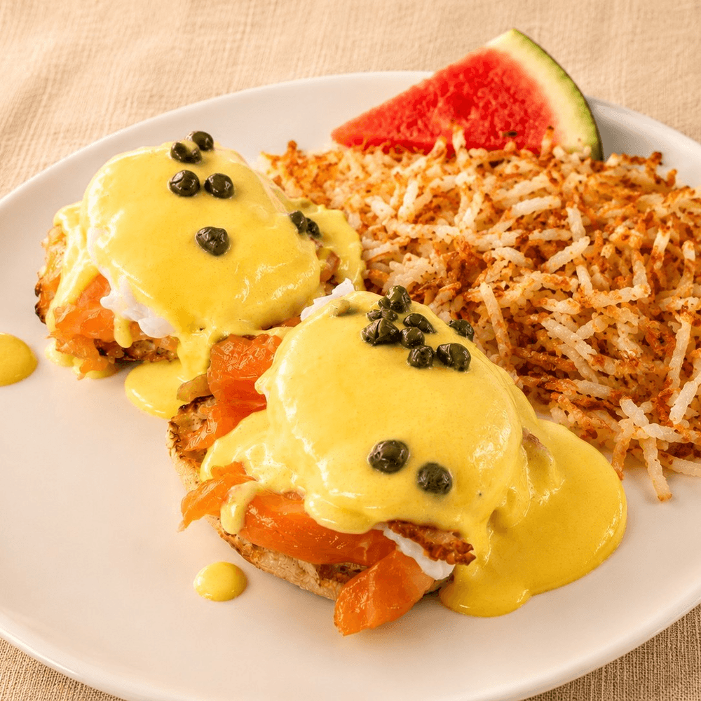 House Smoked Salmon Benedict