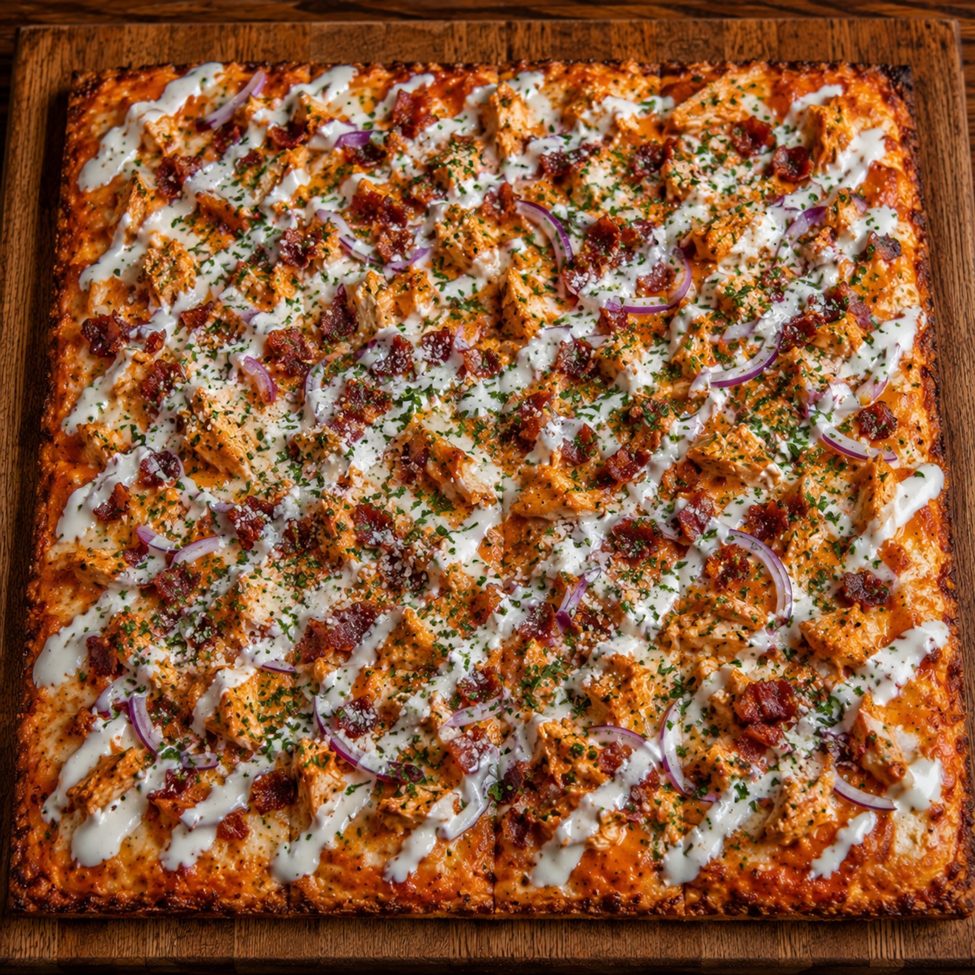 Grandma BBQ Chicken Pizza