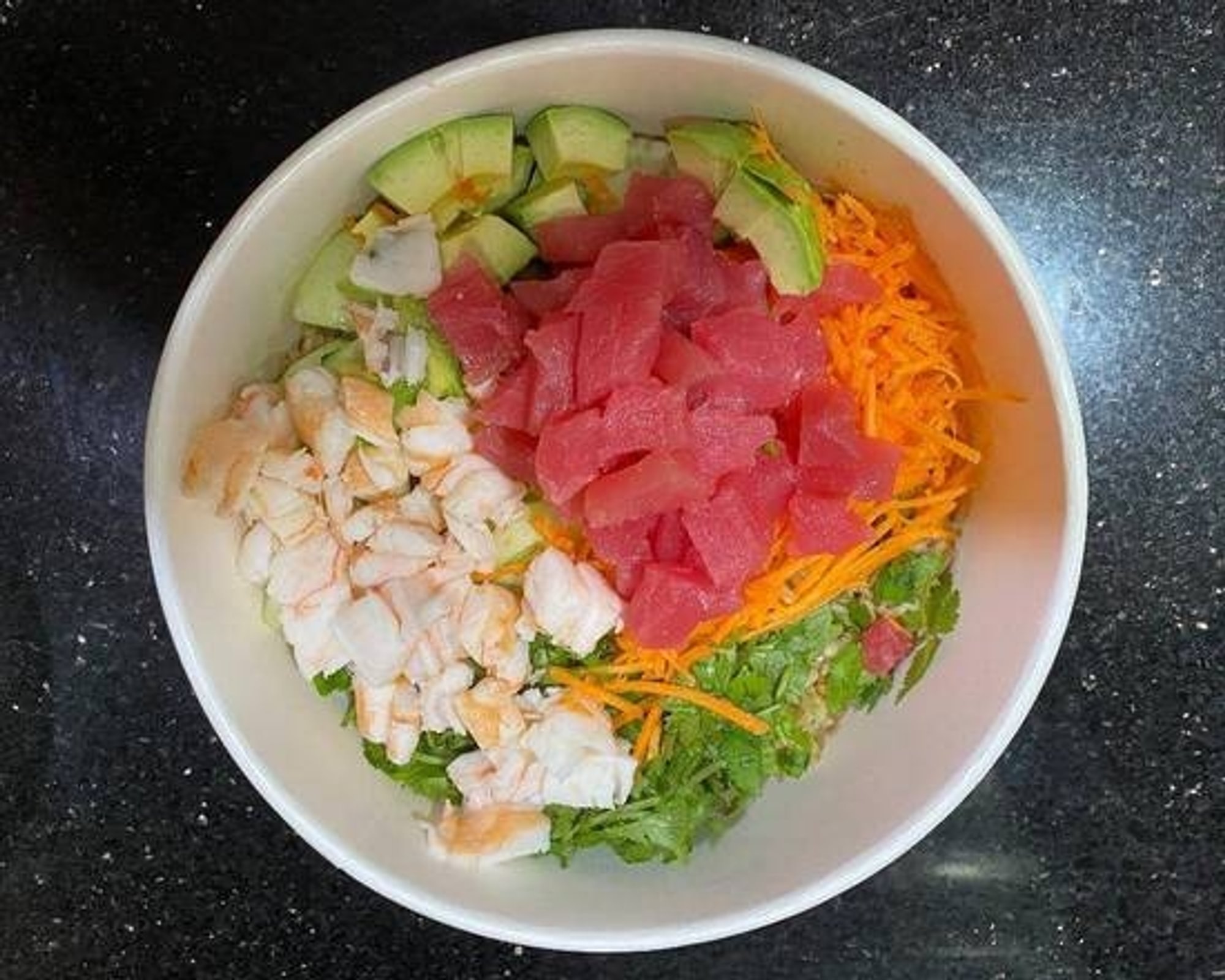 Yaki Salmon Poke Bowl