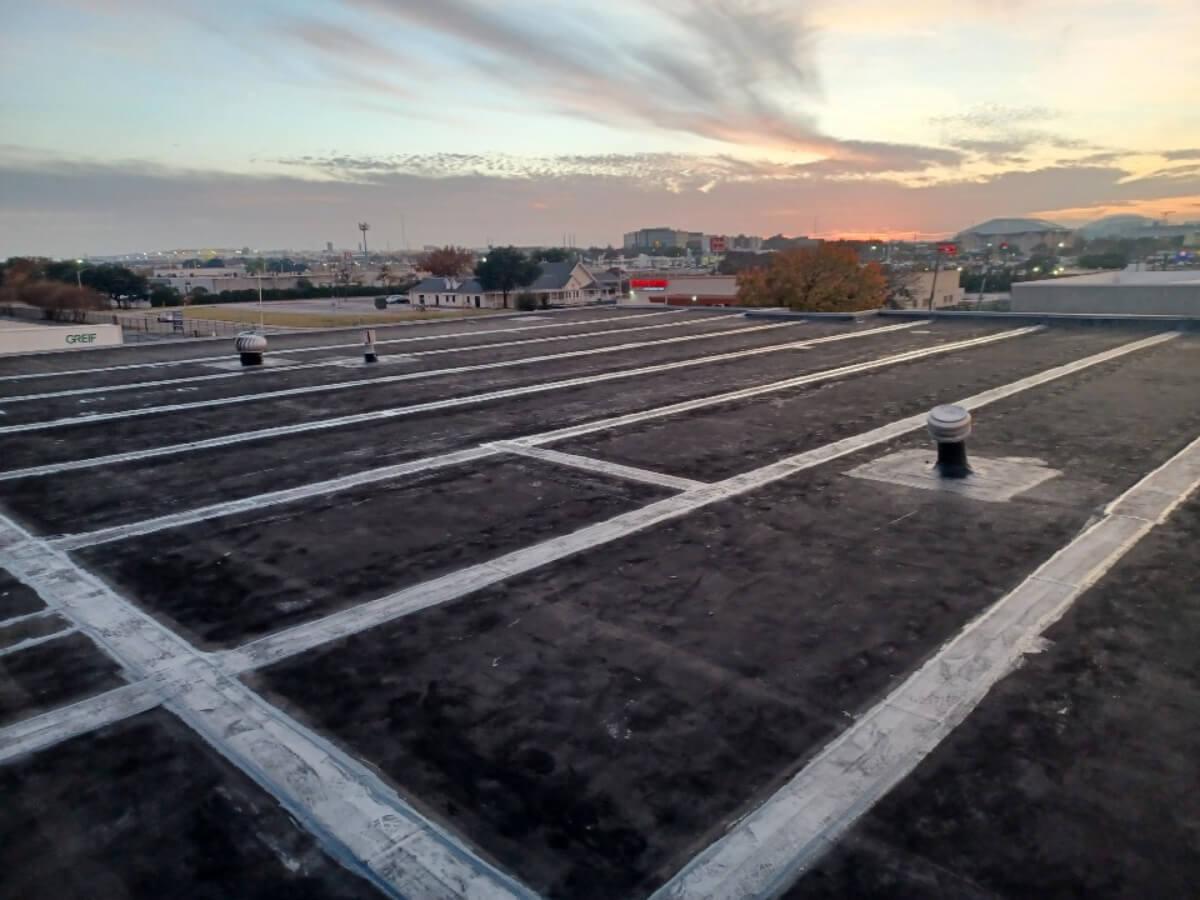 Fort Worth Commercial Flat Roofing Logo