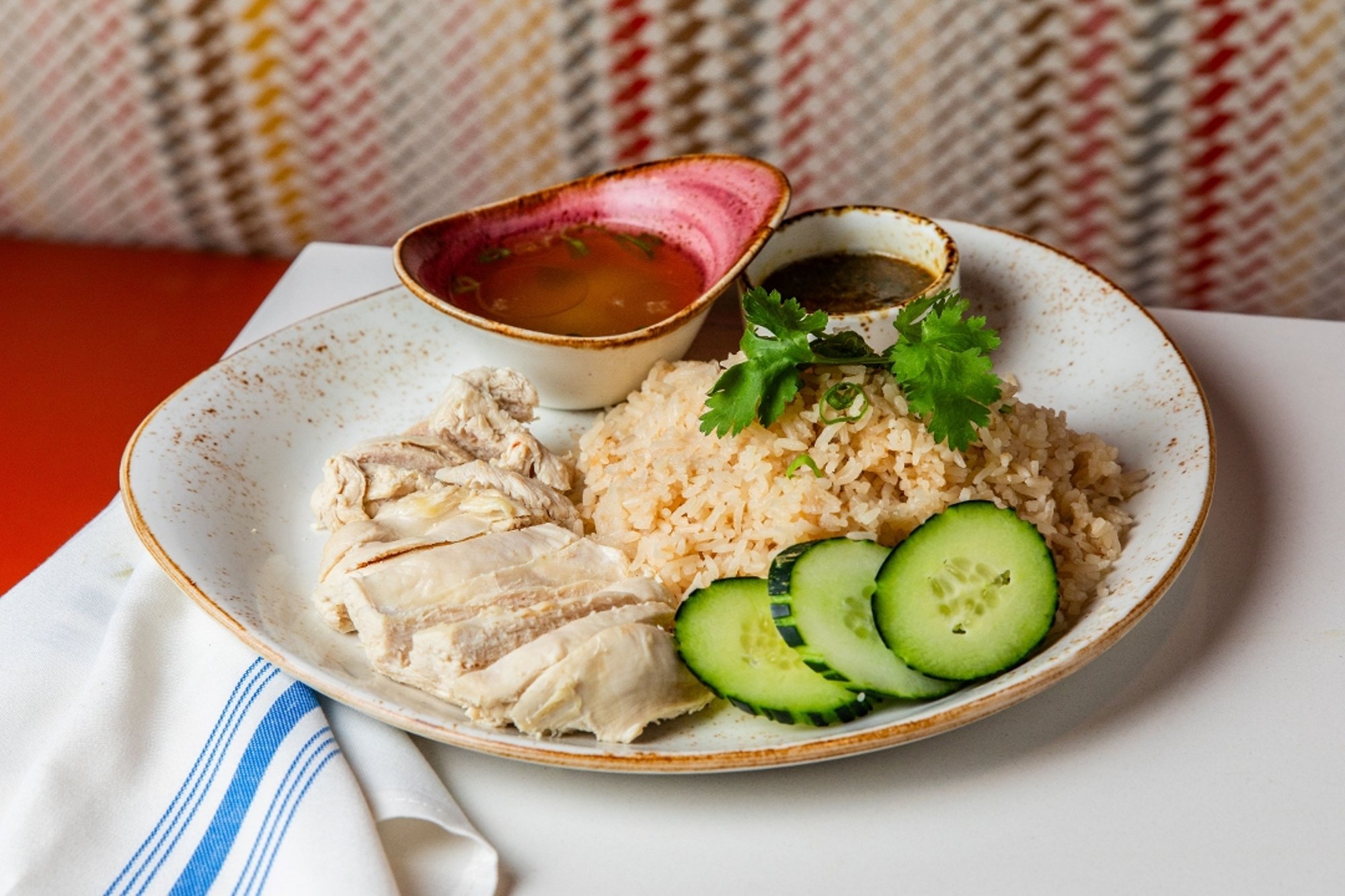 Khao Man Kai (Chicken Ginger Rice)