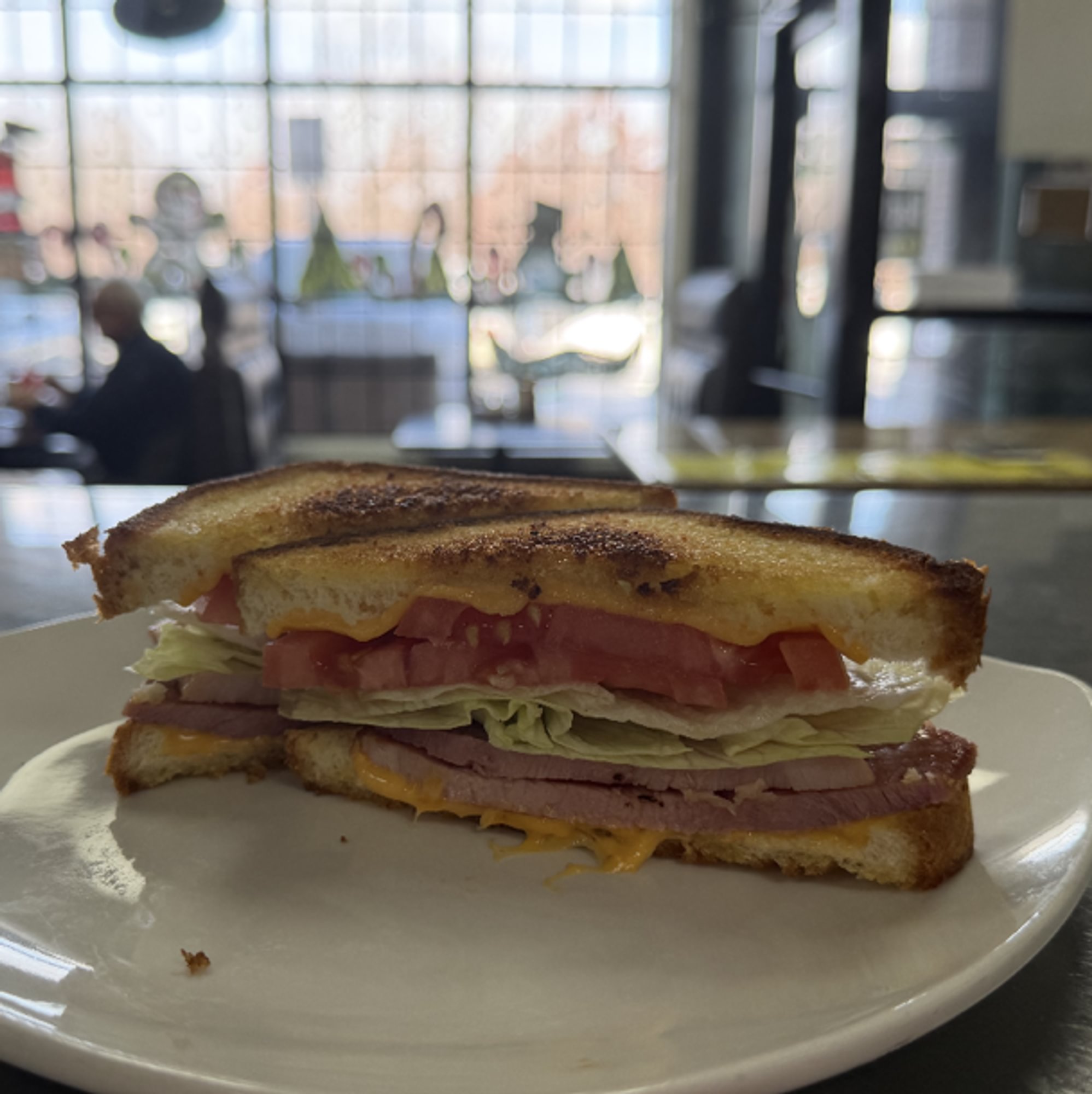 Grilled Ham & Cheese Sandwich