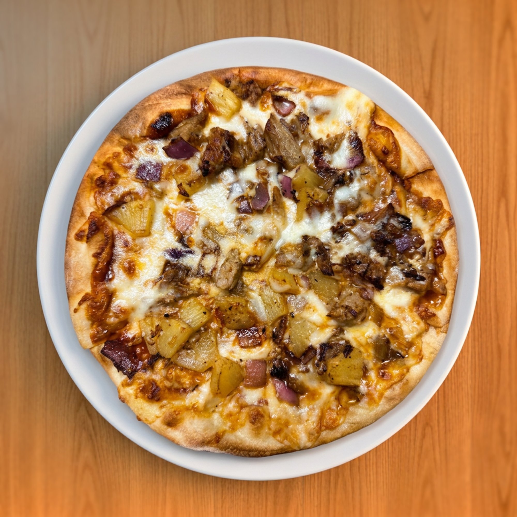 Pork BBQ Pizza