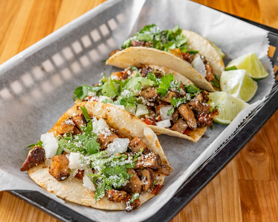 Street Style Creole Chicken Tacos
