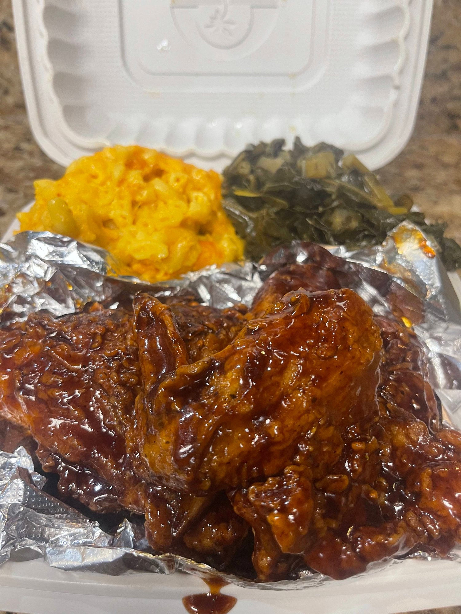 Fried BBQ Chicken