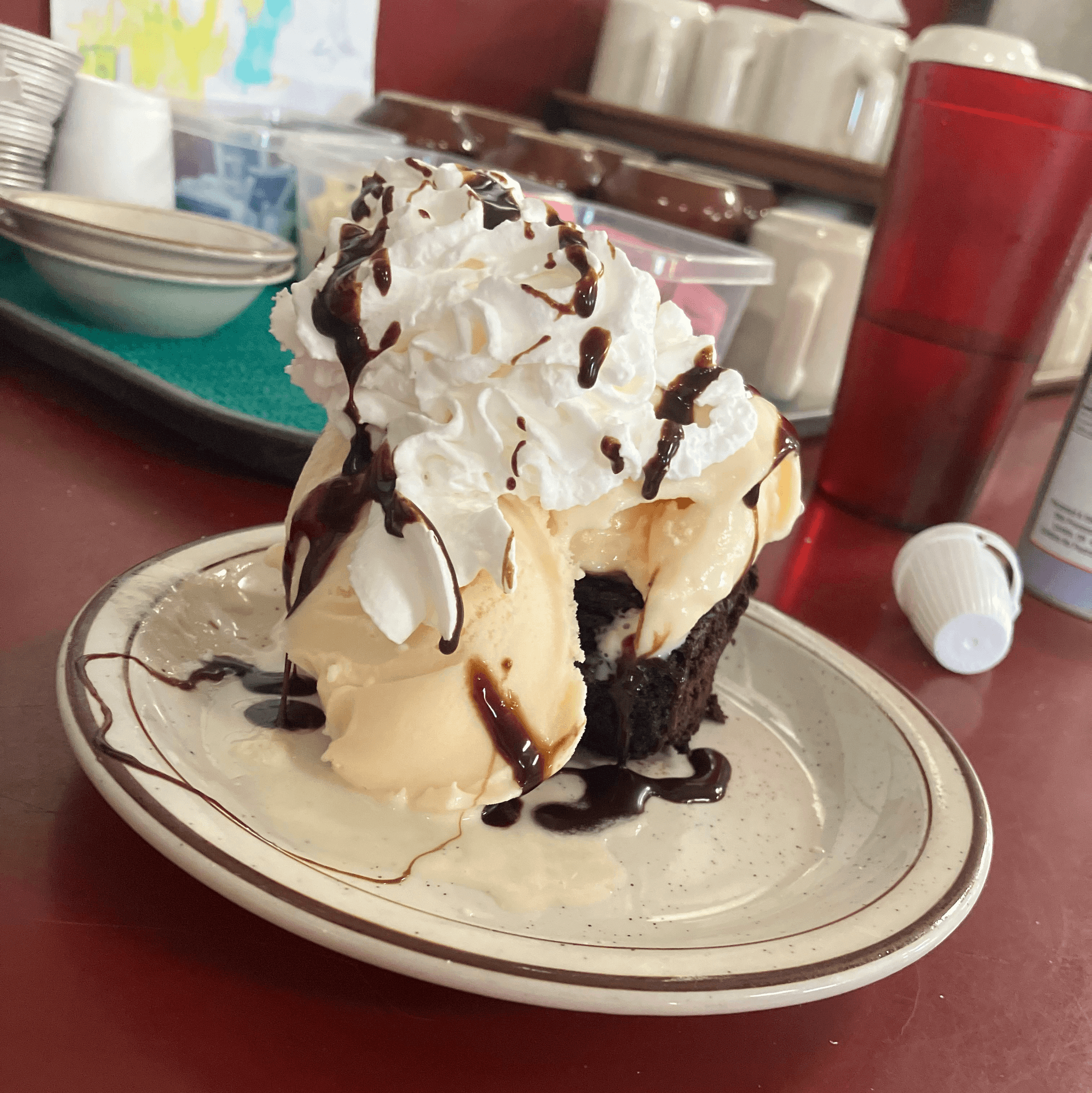 Brownie Sundae