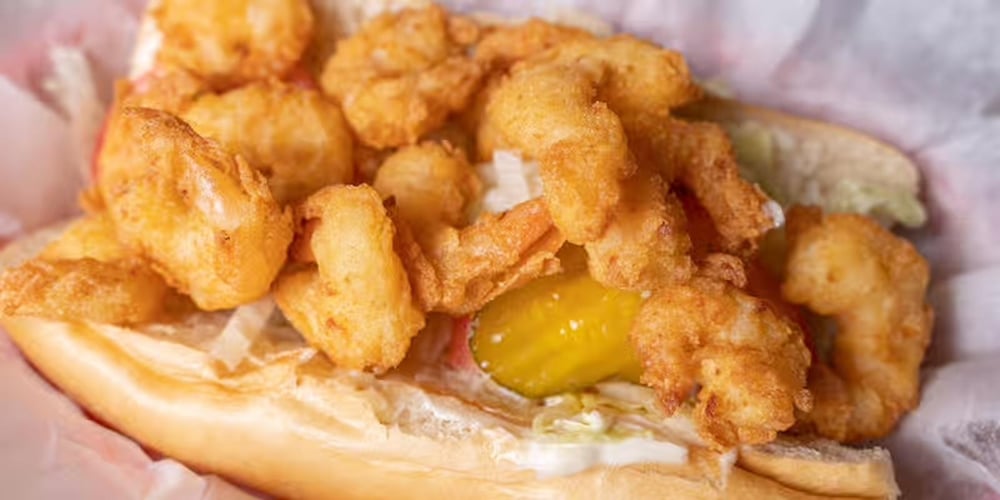 Sm Shrimp Po'Boy