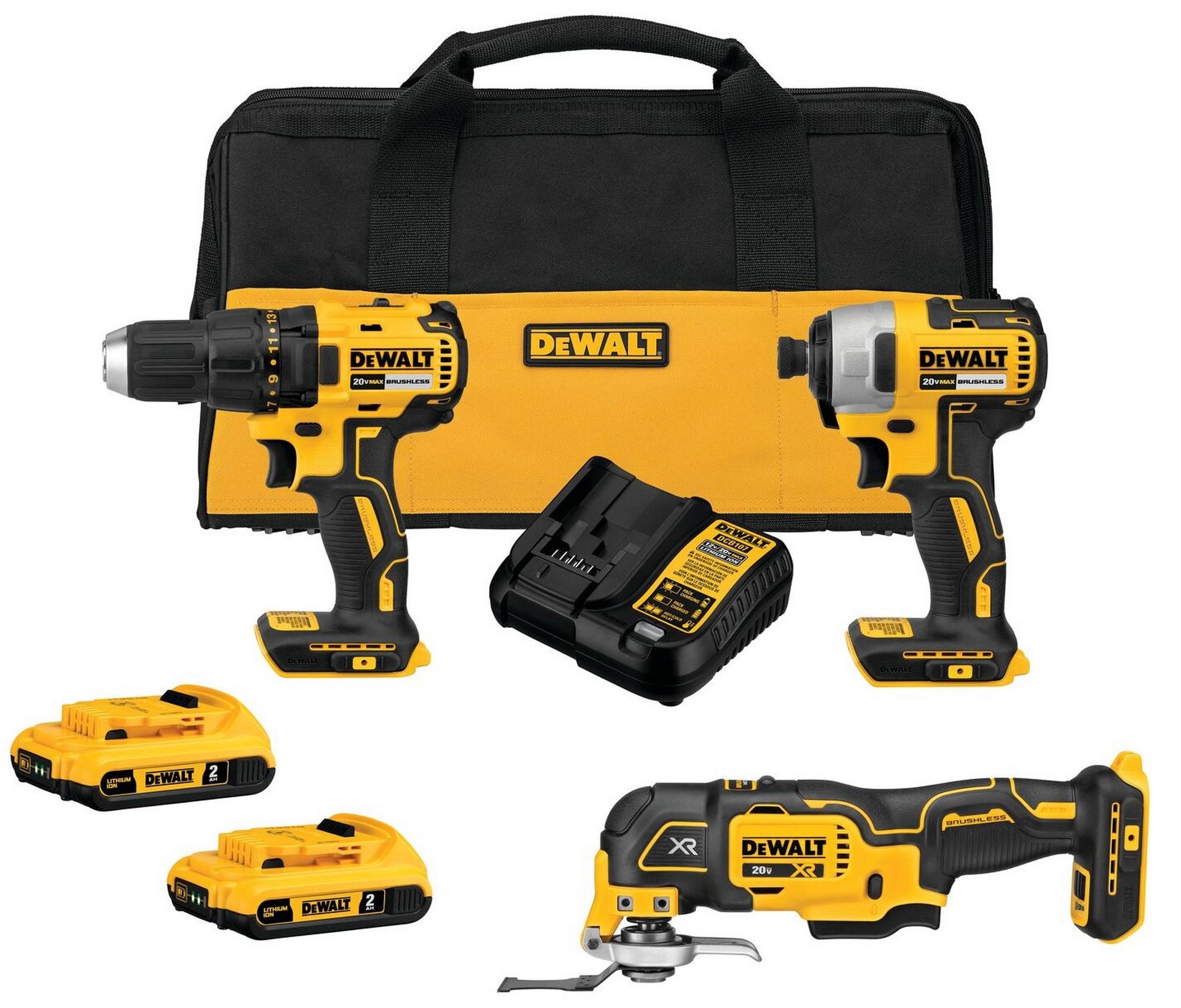 20V MAX Cordless 3-Tool Combo Kit