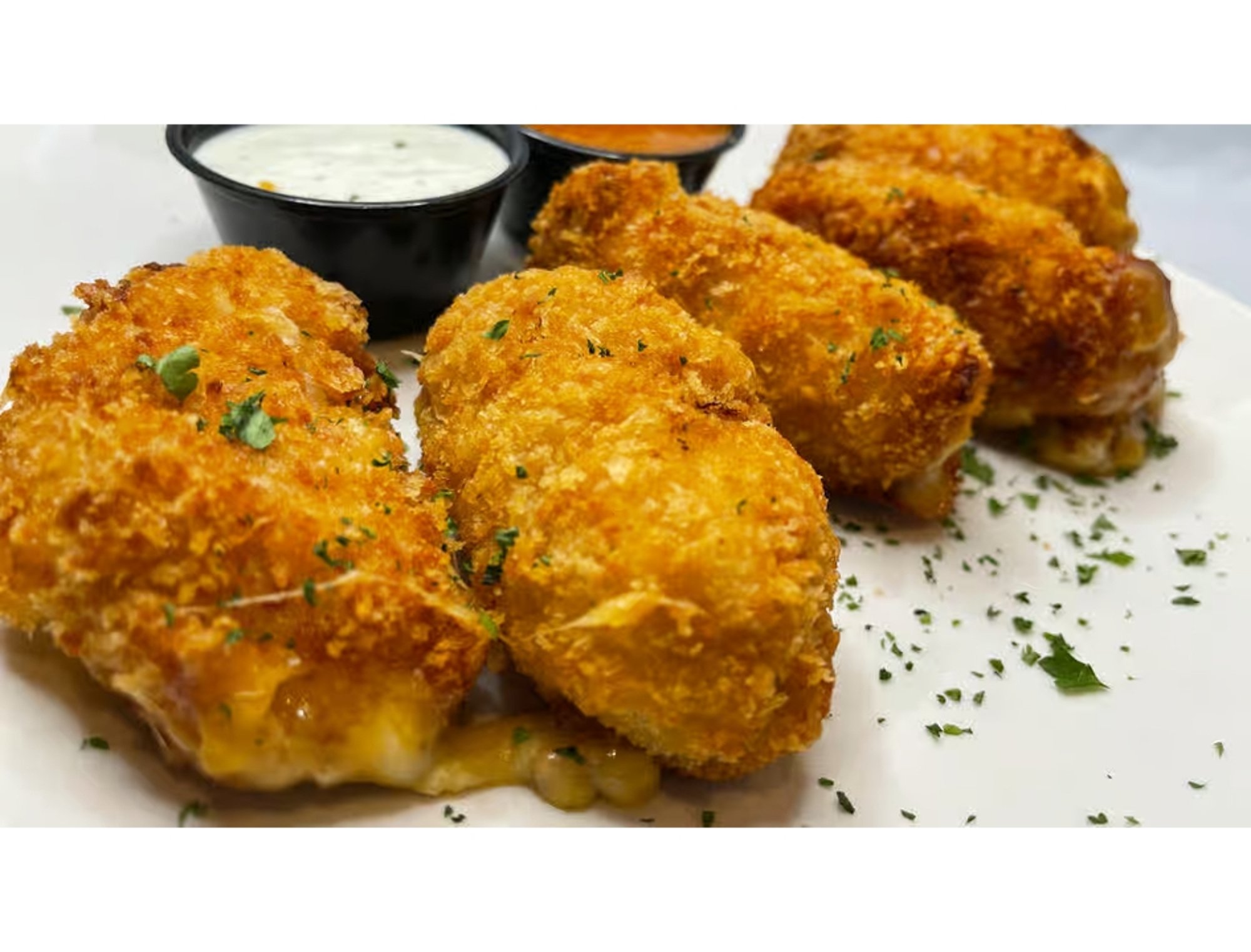 Cheddar Bacon Chicken Poppers