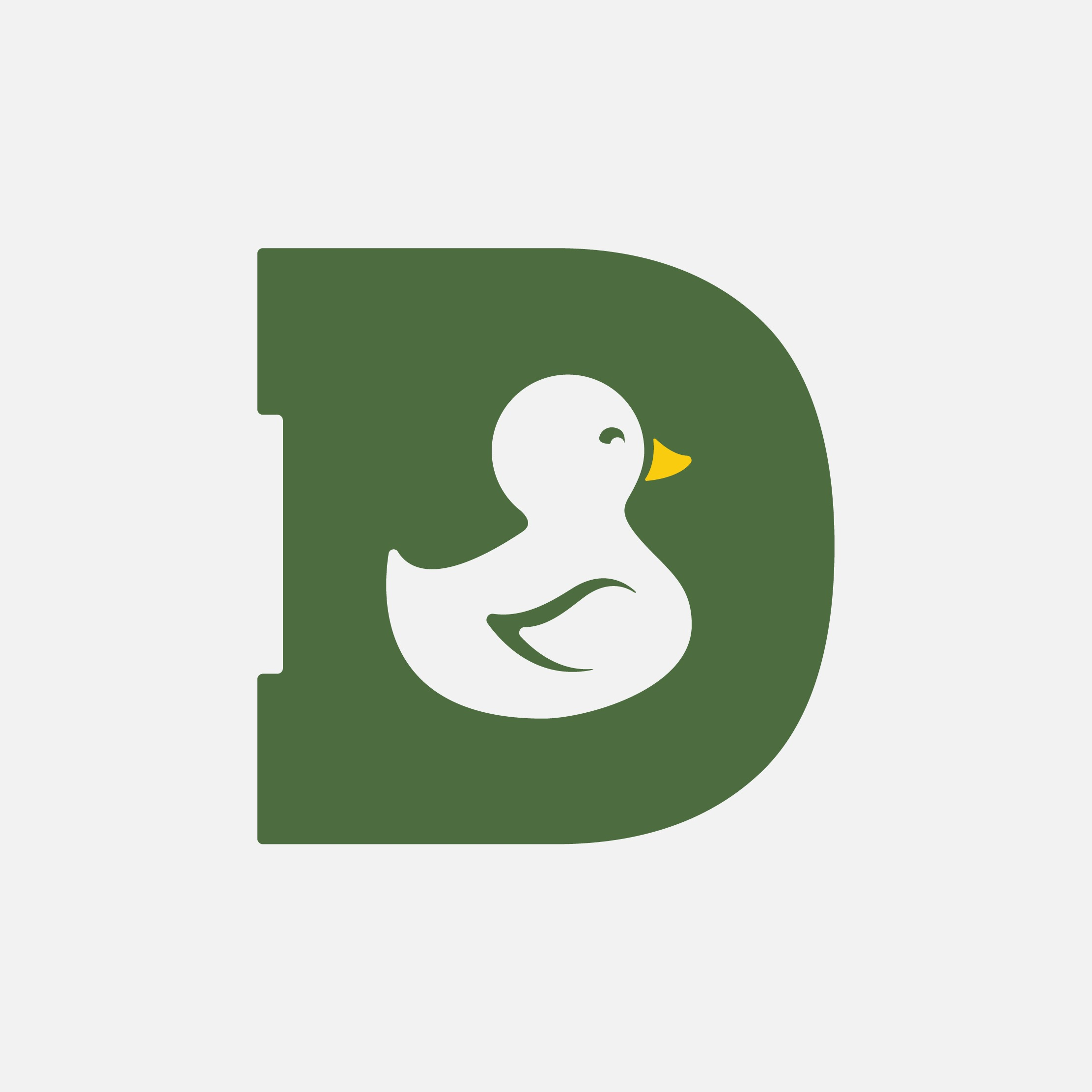 Ducks Plumbing Heating Air Logo