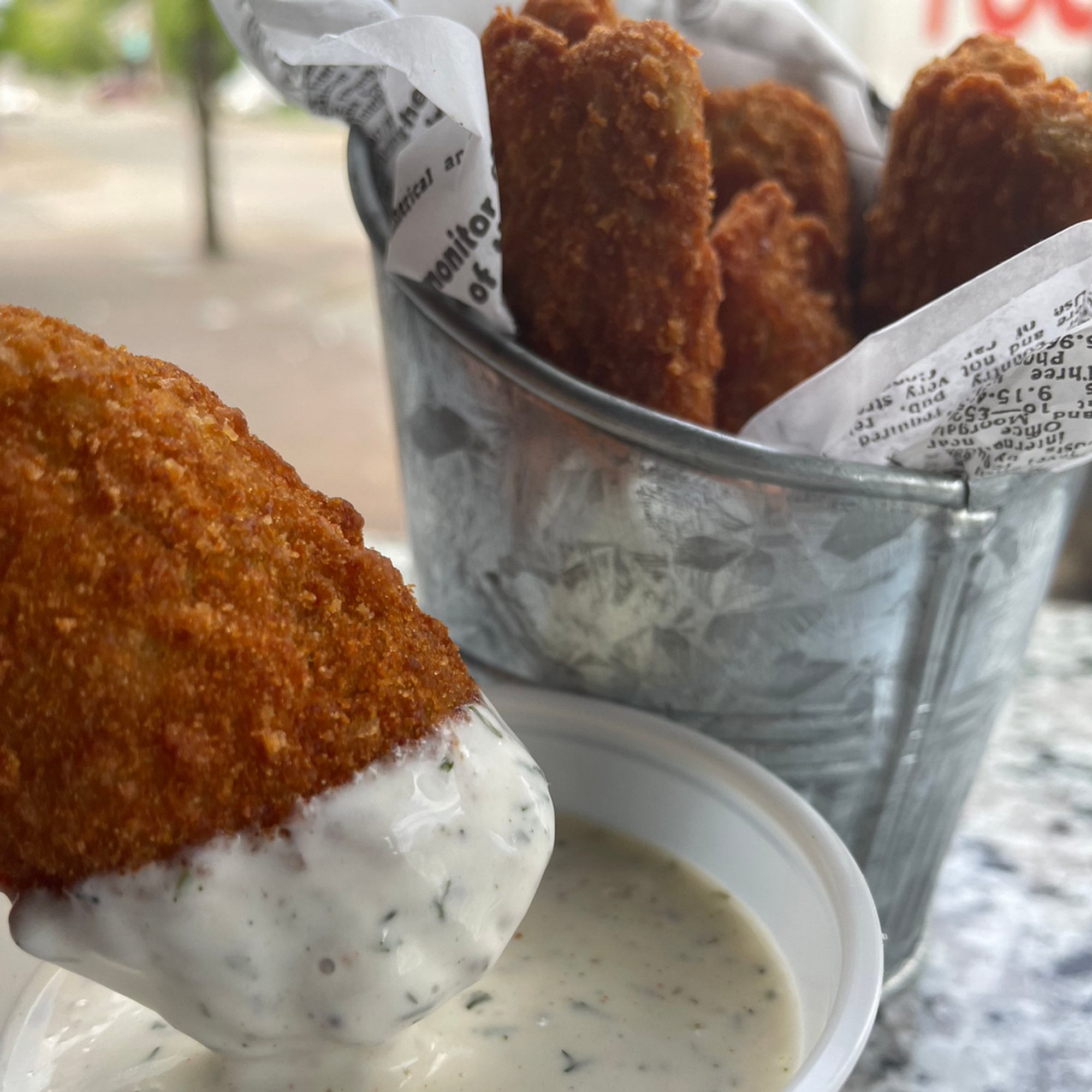 Jalapeno Poppers with Ranch