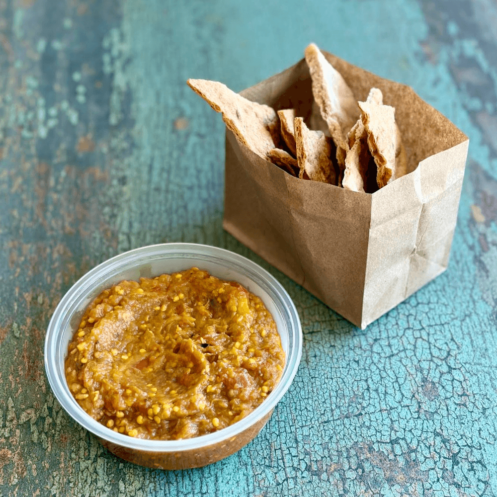 Eggplant & Tomato Dip (Vegan, GF)