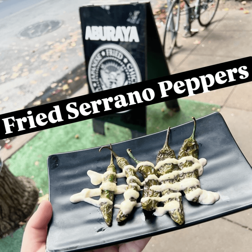 Fried Serrano Pepper