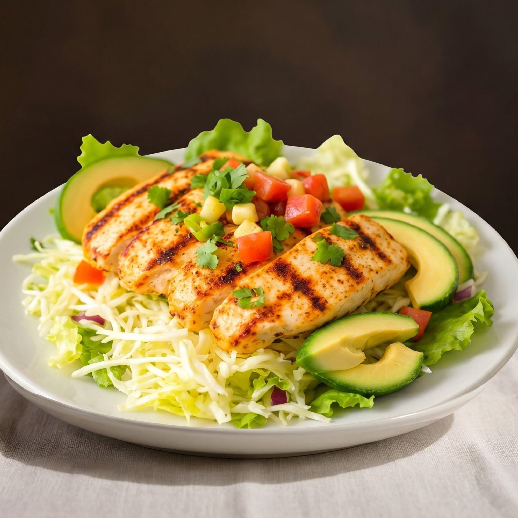 Chicken Fajita Salad