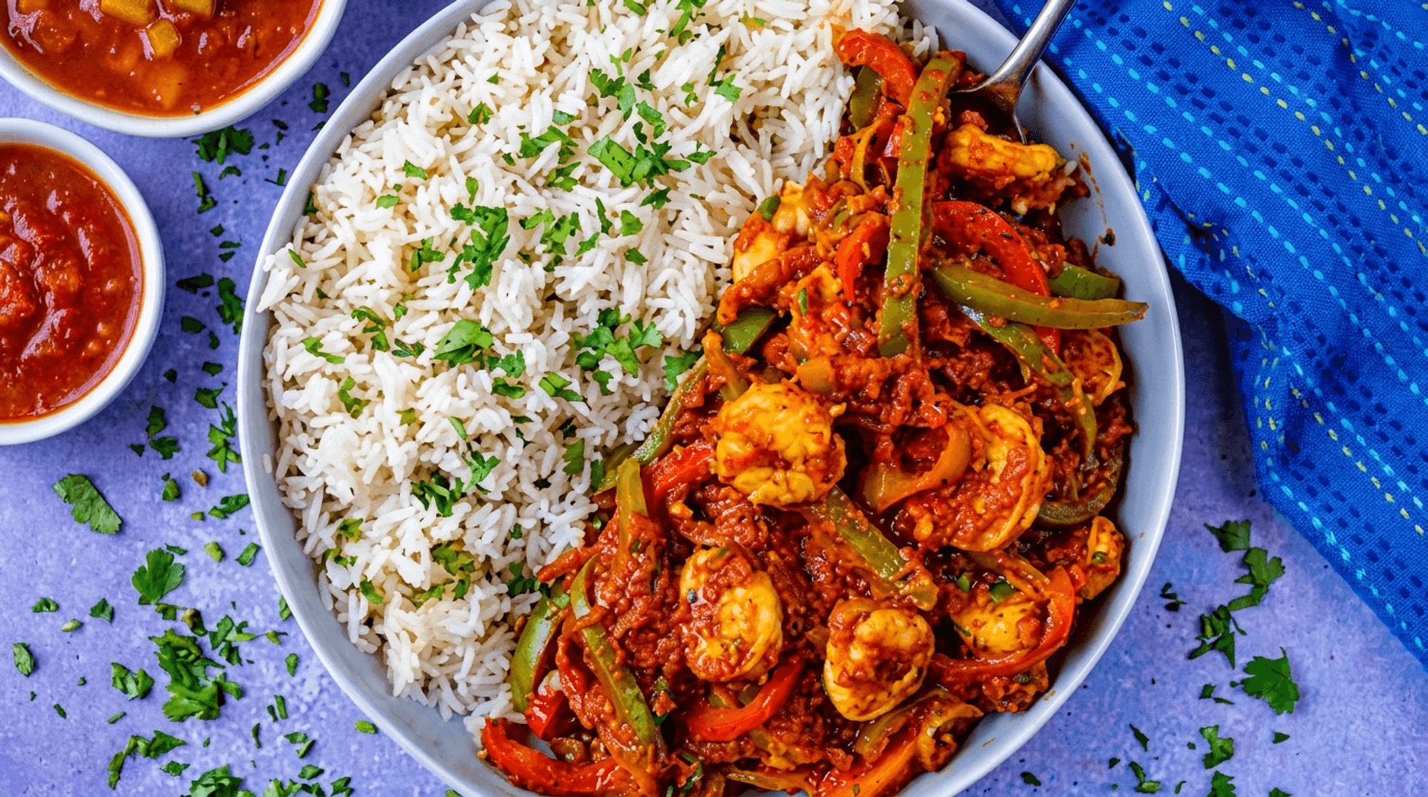 Shrimp Bhuna