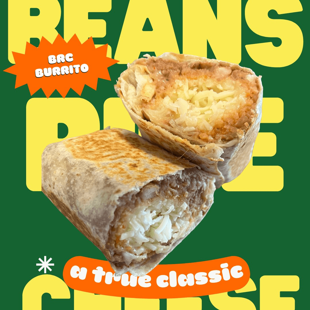 Beans Rice & Cheese Burrito