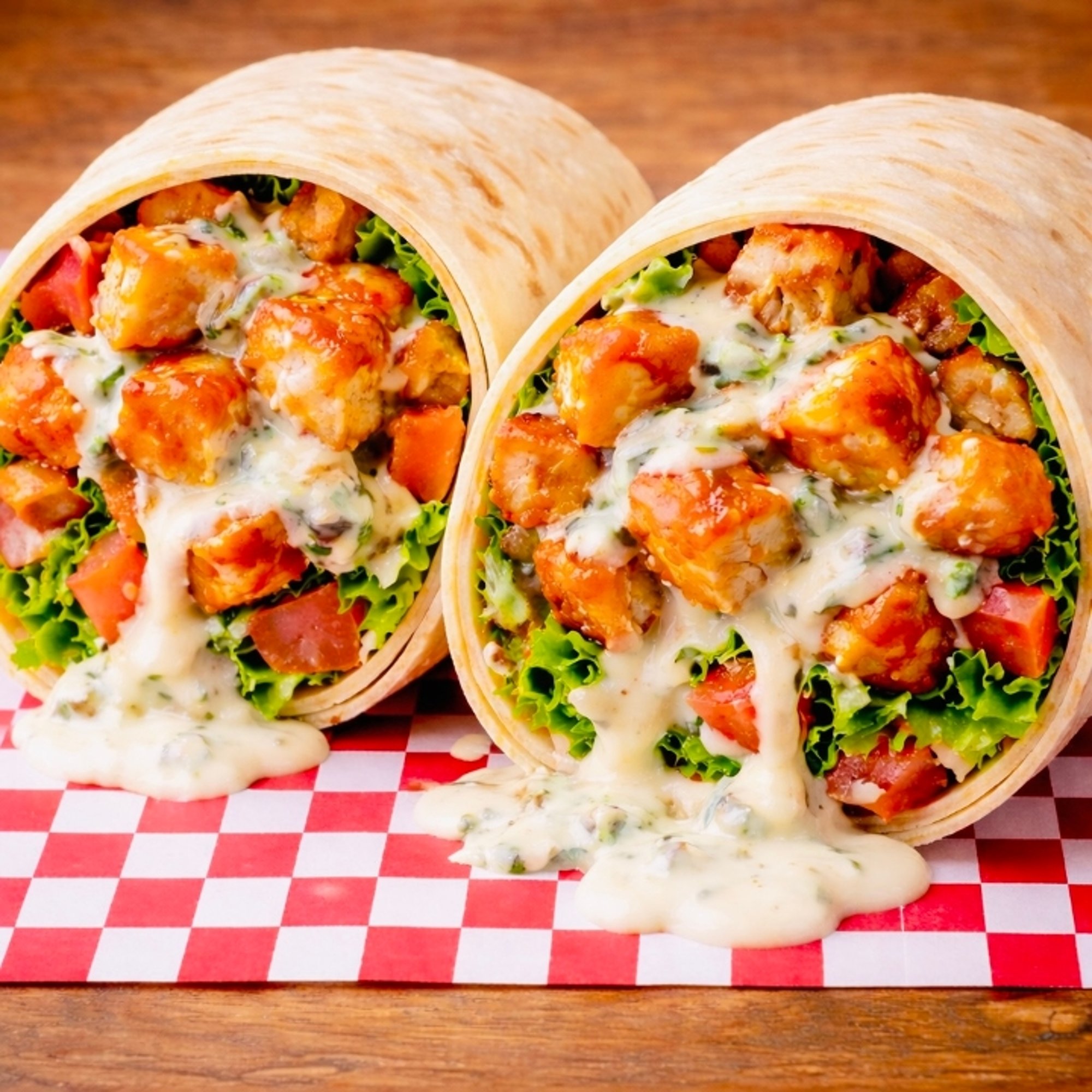 Buffalo Crispy Chicken Wrap