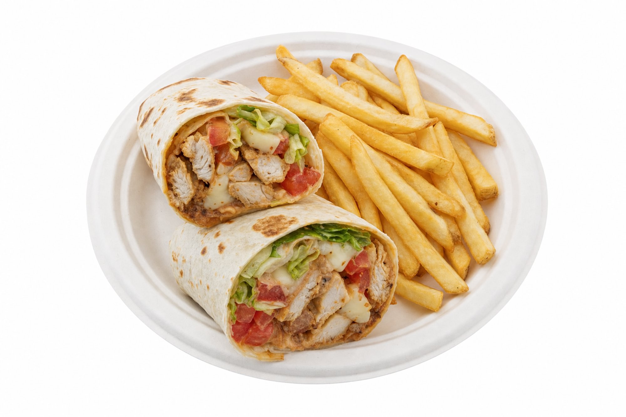 Chipotle Chicken Wrap Deluxe