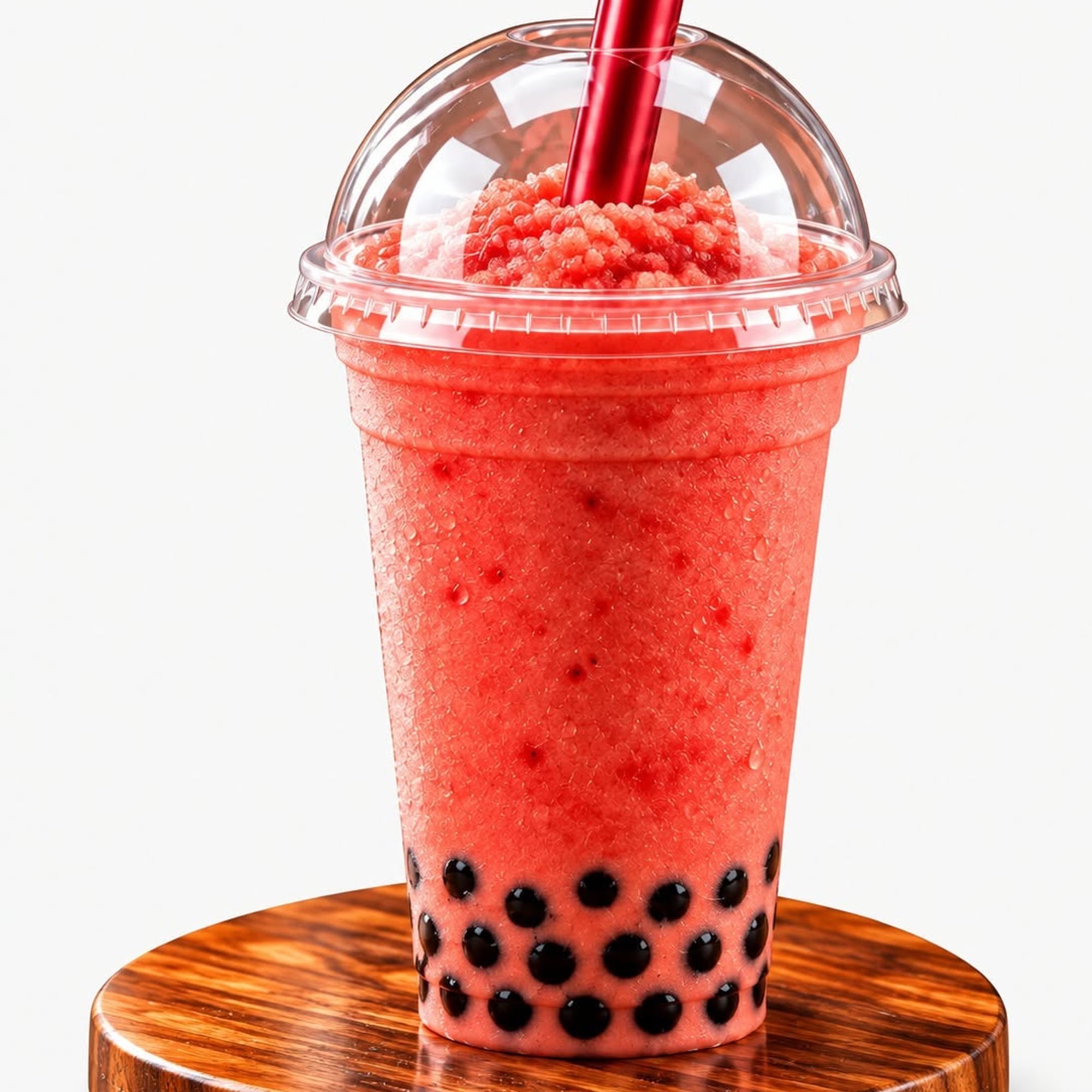 Watermelon Boba Tea