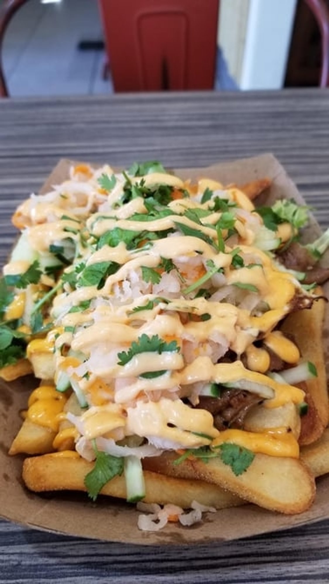 Lemongrass Beef Loaded Fries