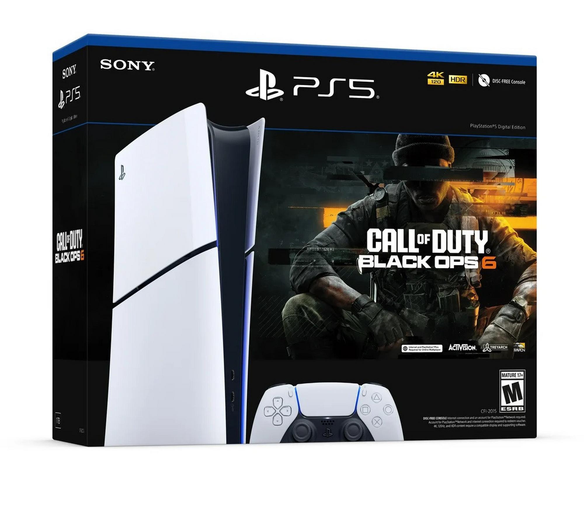 PS5 Digital Console - Call of Duty BlackOps6 Bundle