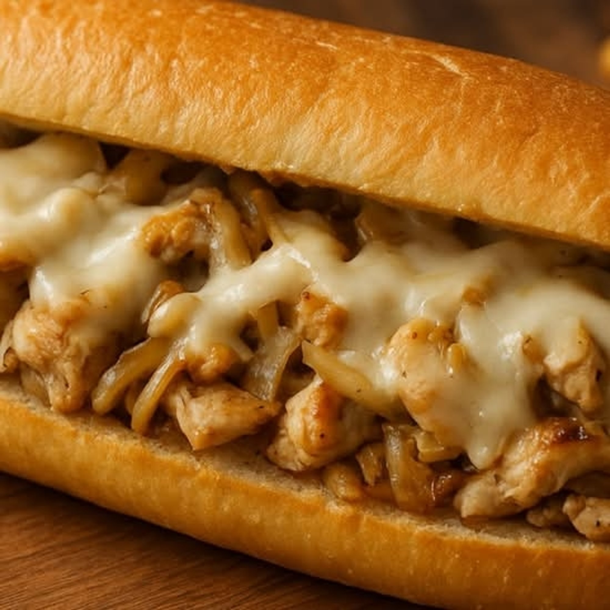 Chicken Cheese Steak Sandwich