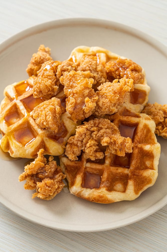 3pcs Chicken and Waffle