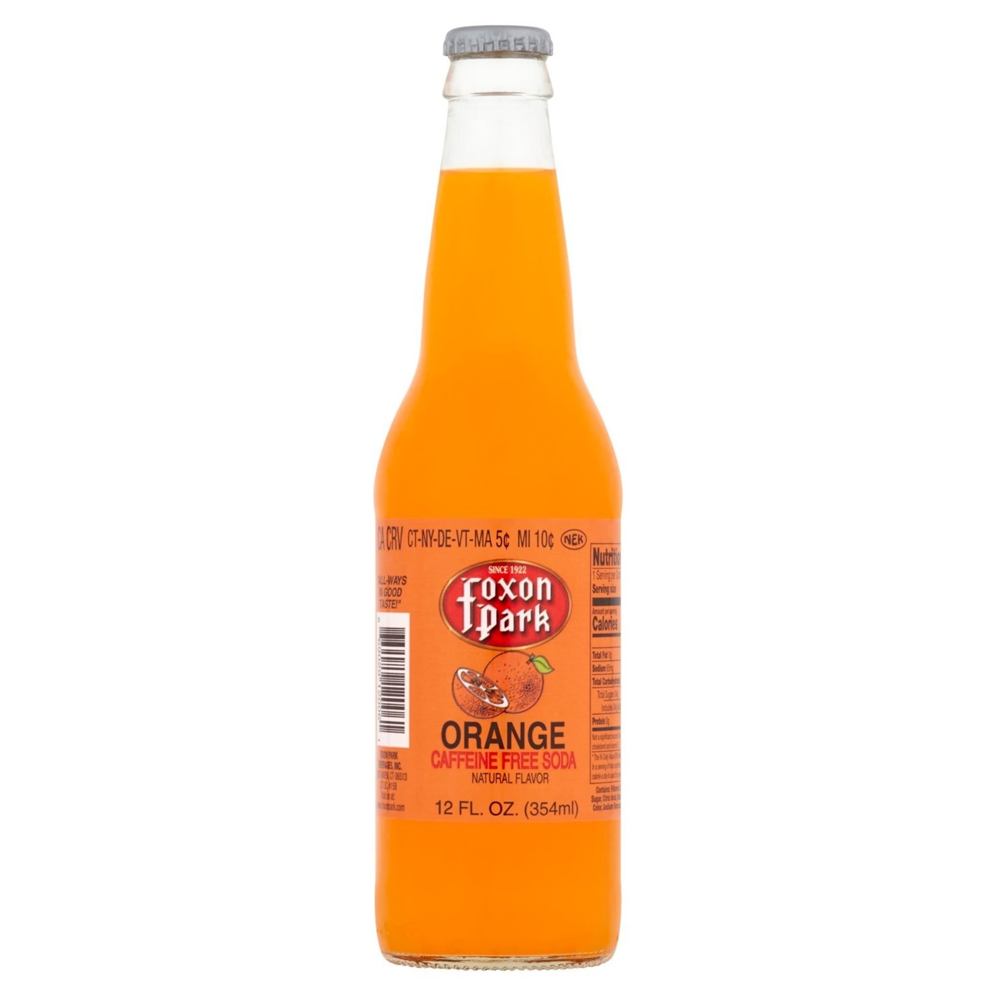 Orange Foxon Park Soda
