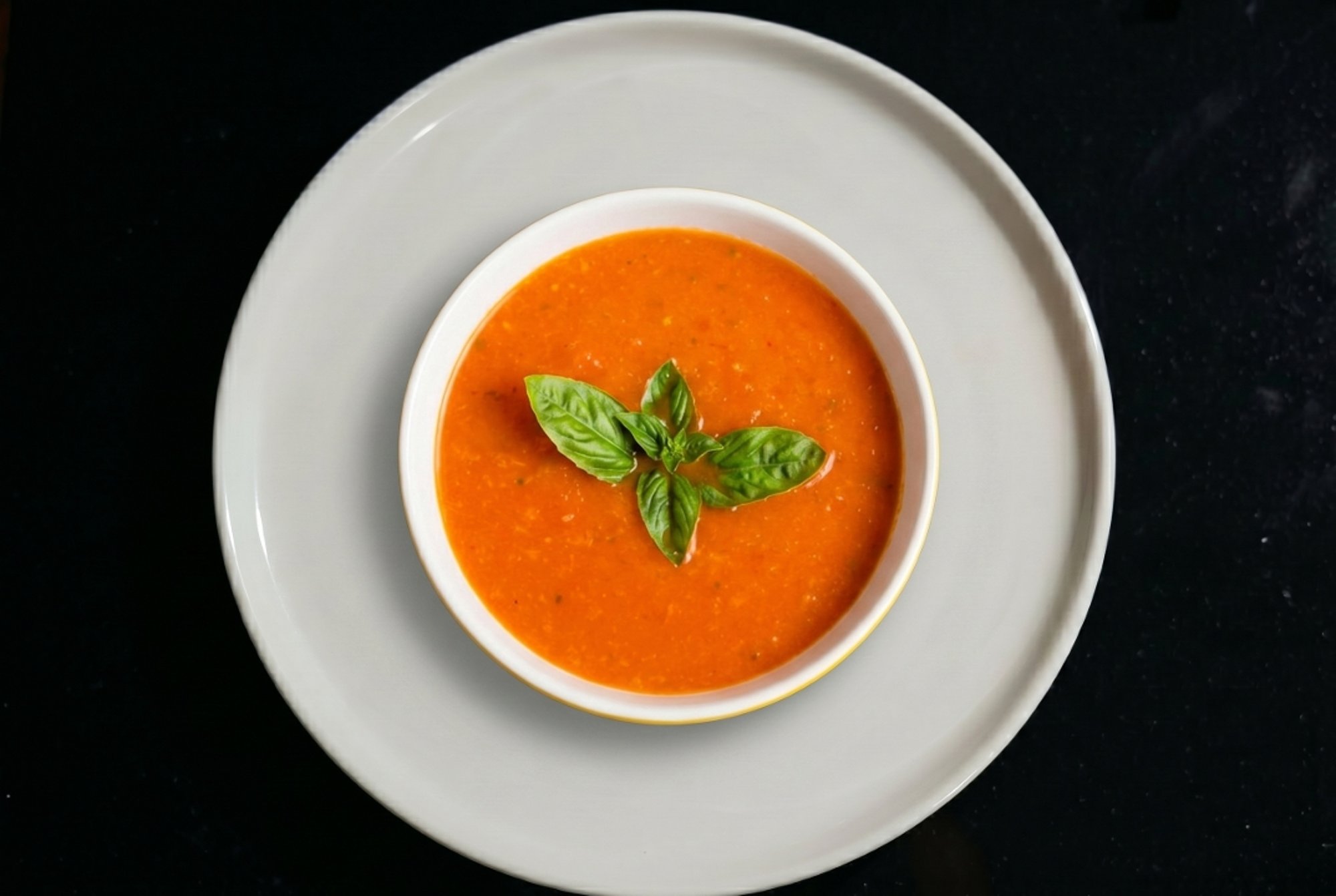 Roasted Basil Tomato Soup