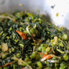 Steamed Callaloo