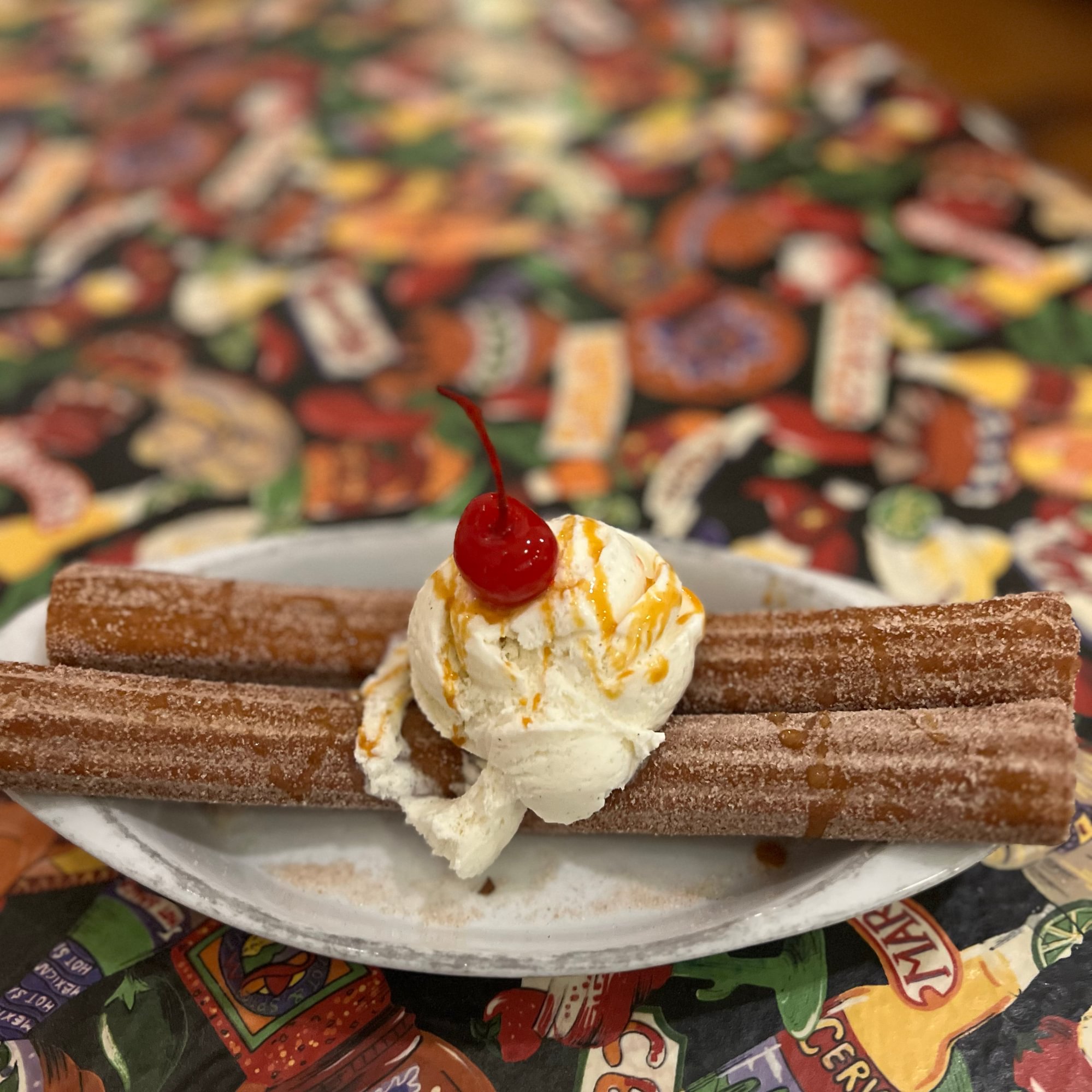 Churro Sundae