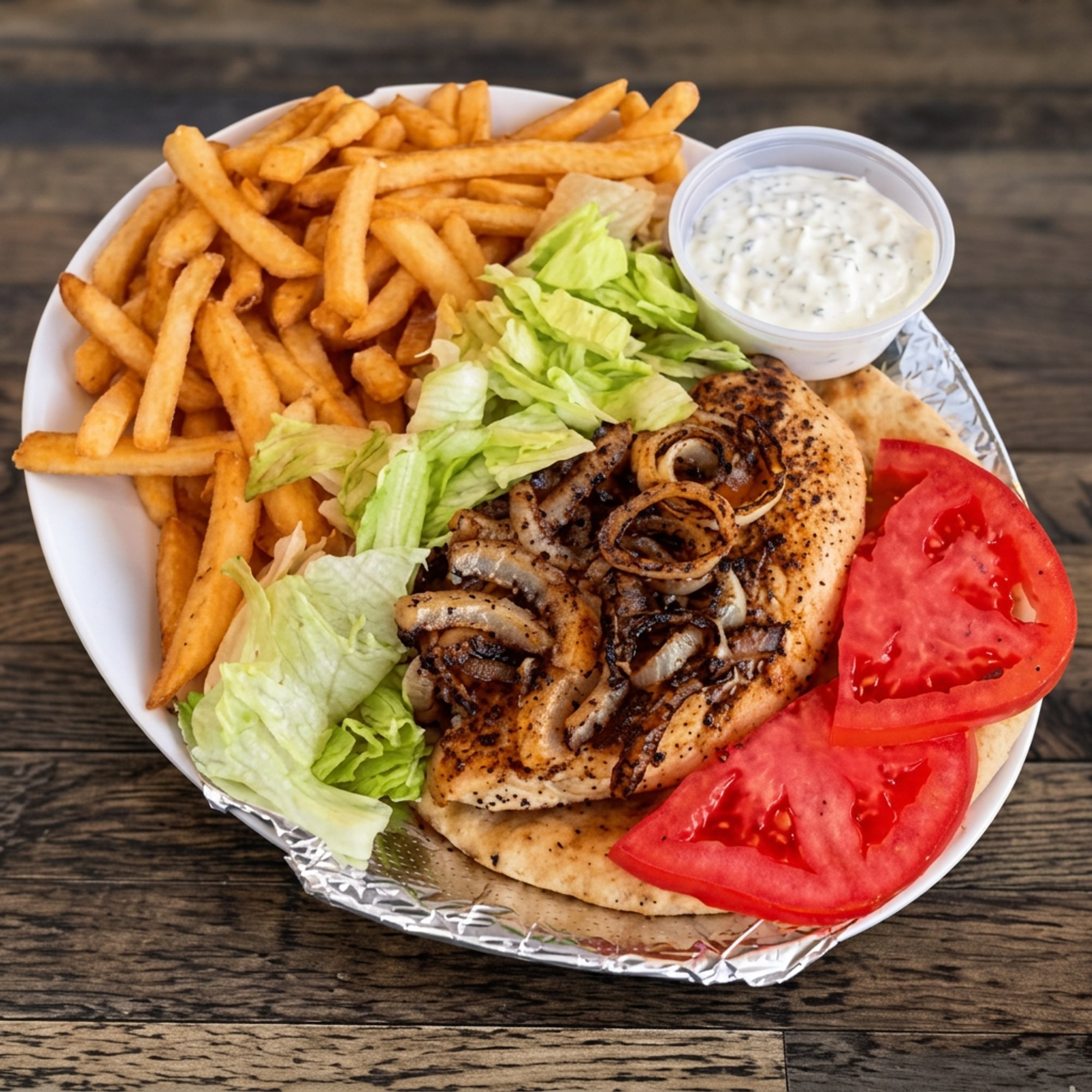 Cajun Chicken Breast Plate
