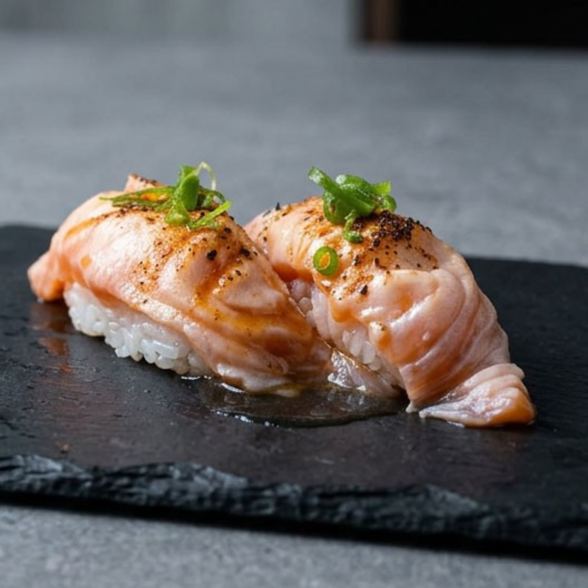 Cajun Salmon Sushi