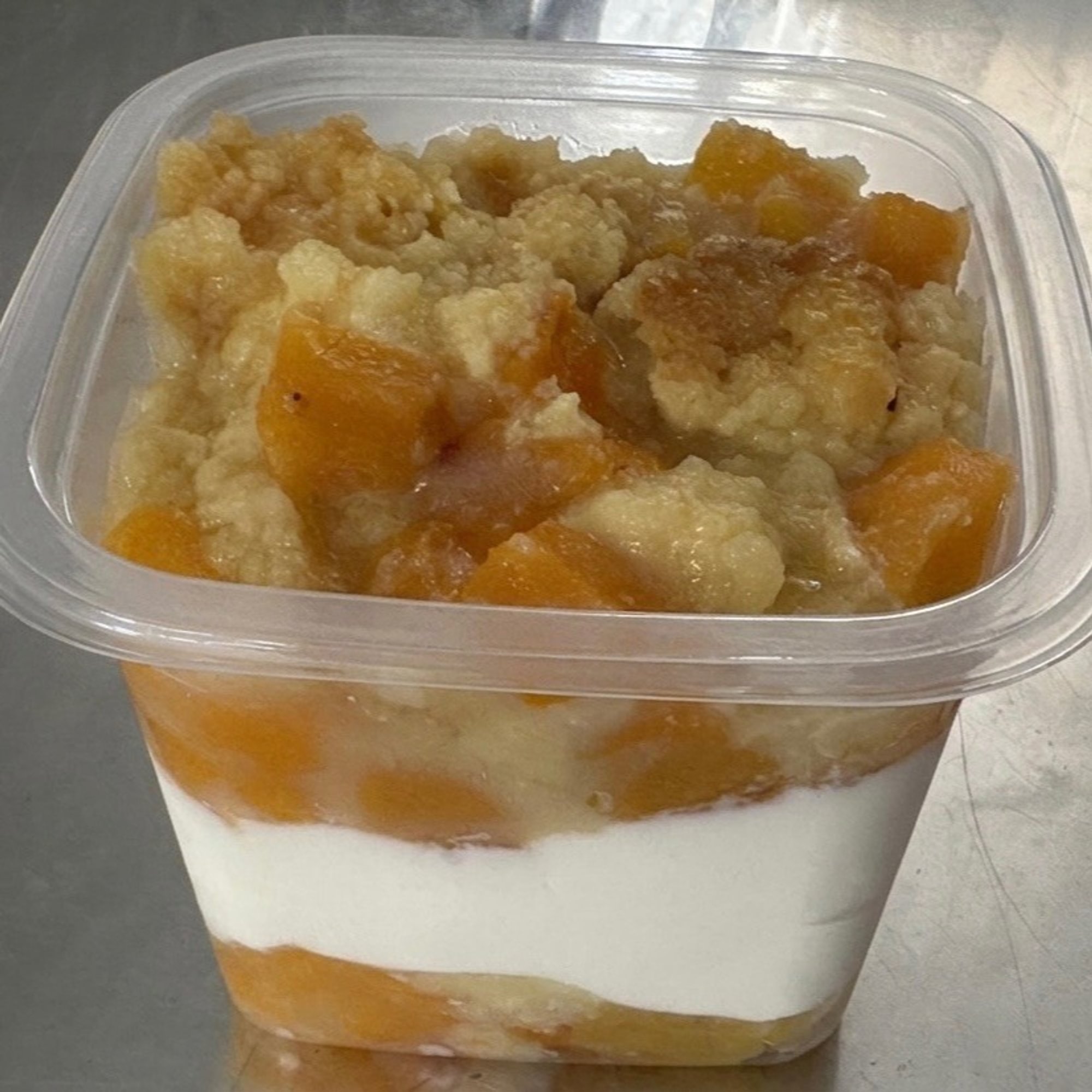 *Becca's Parfaits - Peach Cobbler