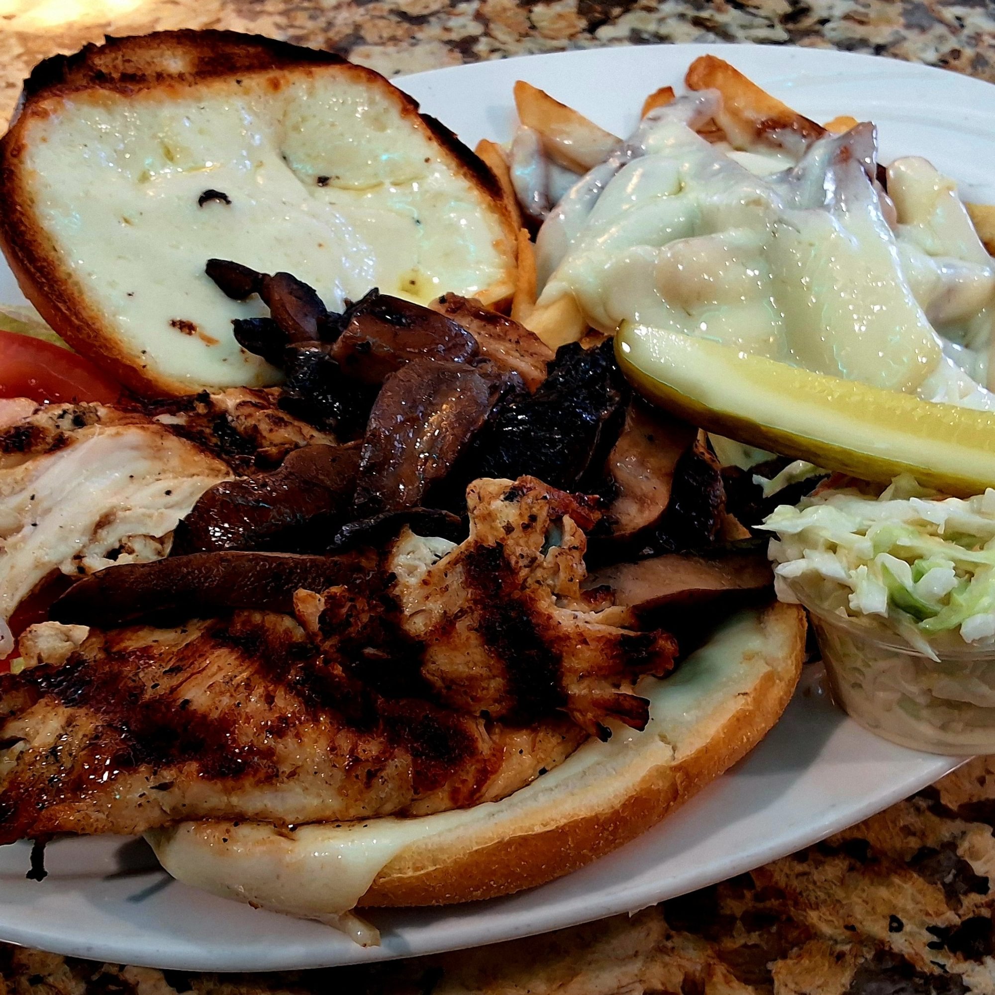 Chicken & Portobello Sandwich