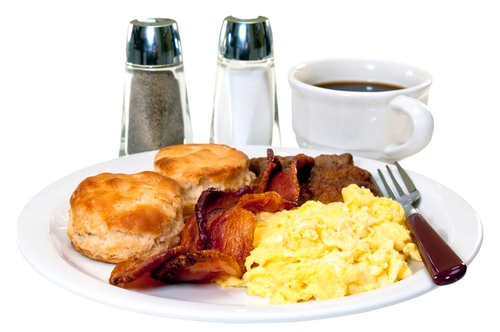 Two Biscuits, Eggs & Meats