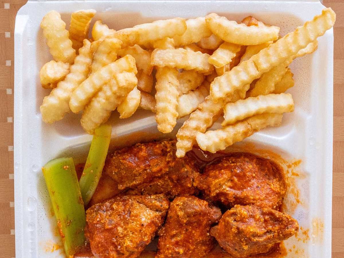 5 Piece Boneless Wings Combo